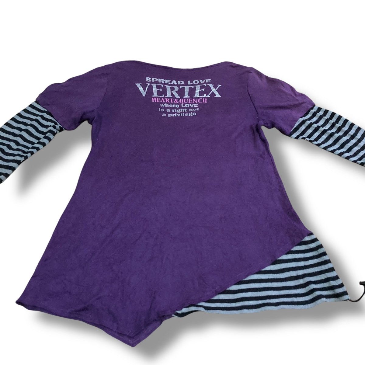 If Six Was Nine ECRIRE SEXY LADIES WORDING DOUBLE LAYER LONG SLEEVE TSHIRT Size XXL / US 16-18 / IT 52-54 - 10 Thumbnail