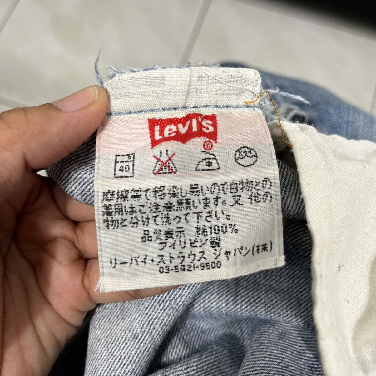 Levi's Vintage Y2k Levis 501 Denim Jeans Size 30" / US 8 / IT 44 - 20 Thumbnail