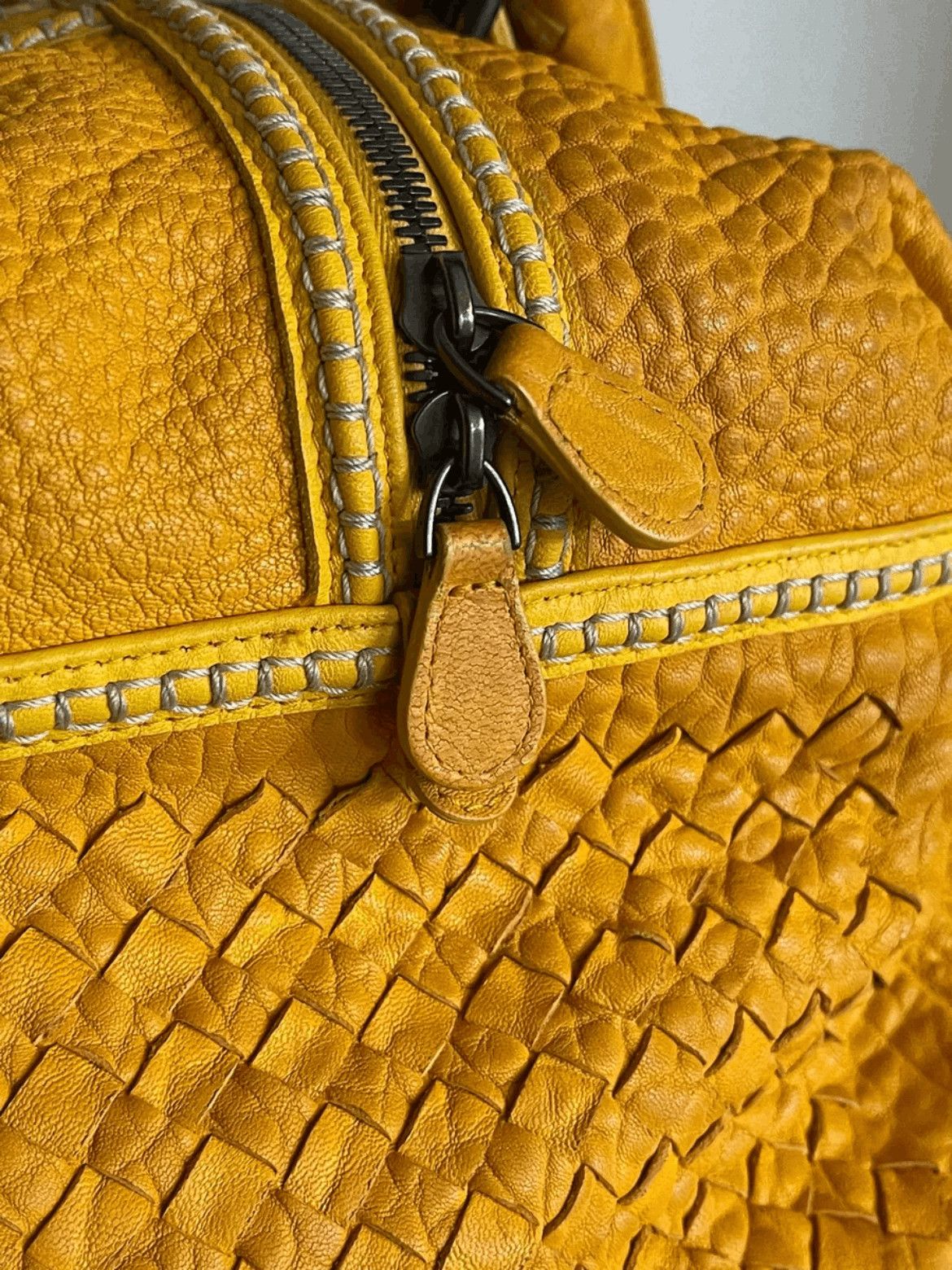 Bottega Veneta Bottega Veneta Leather Woven Hand Bag Size ONE SIZE - 5 Thumbnail