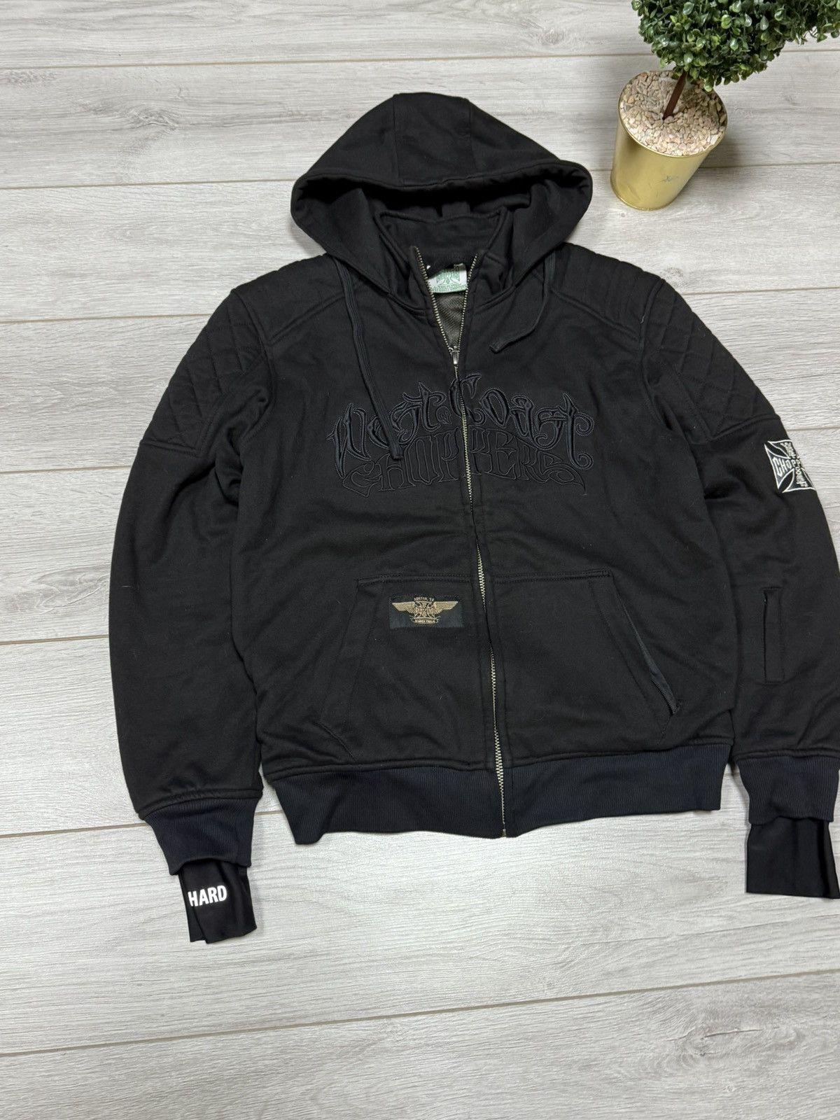 West Coast Choppers West Coast Choppers hoodie zip racing jacket big logo Size US L / EU 52-54 / 3 - 4 Thumbnail