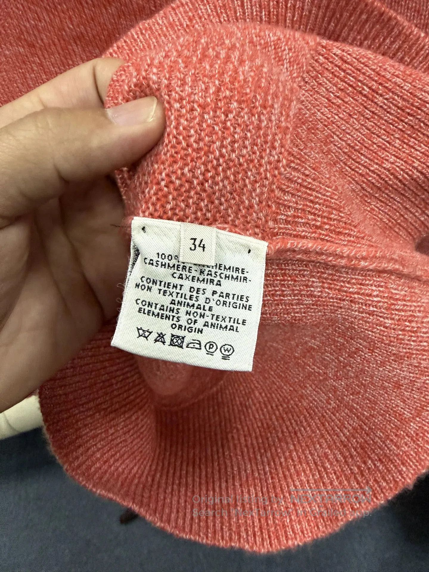 Hermes Hermes Women's Cashmere Sweater 34. Size US S / EU 44-46 / 1 - 4 Thumbnail