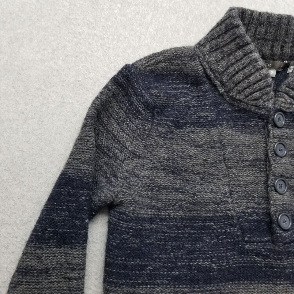 Vince Vince Sweater Mens Small Striped Pullover Buttons Cashmere Size US S / EU 44-46 / 1 - 3 Thumbnail
