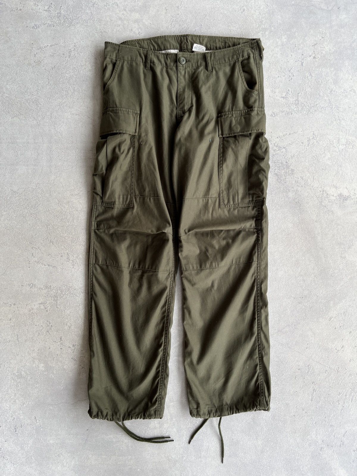 image of Buzz Ricksons x Military Houston Military Pants Trousers Army in Army Green, Men's (Size 33)