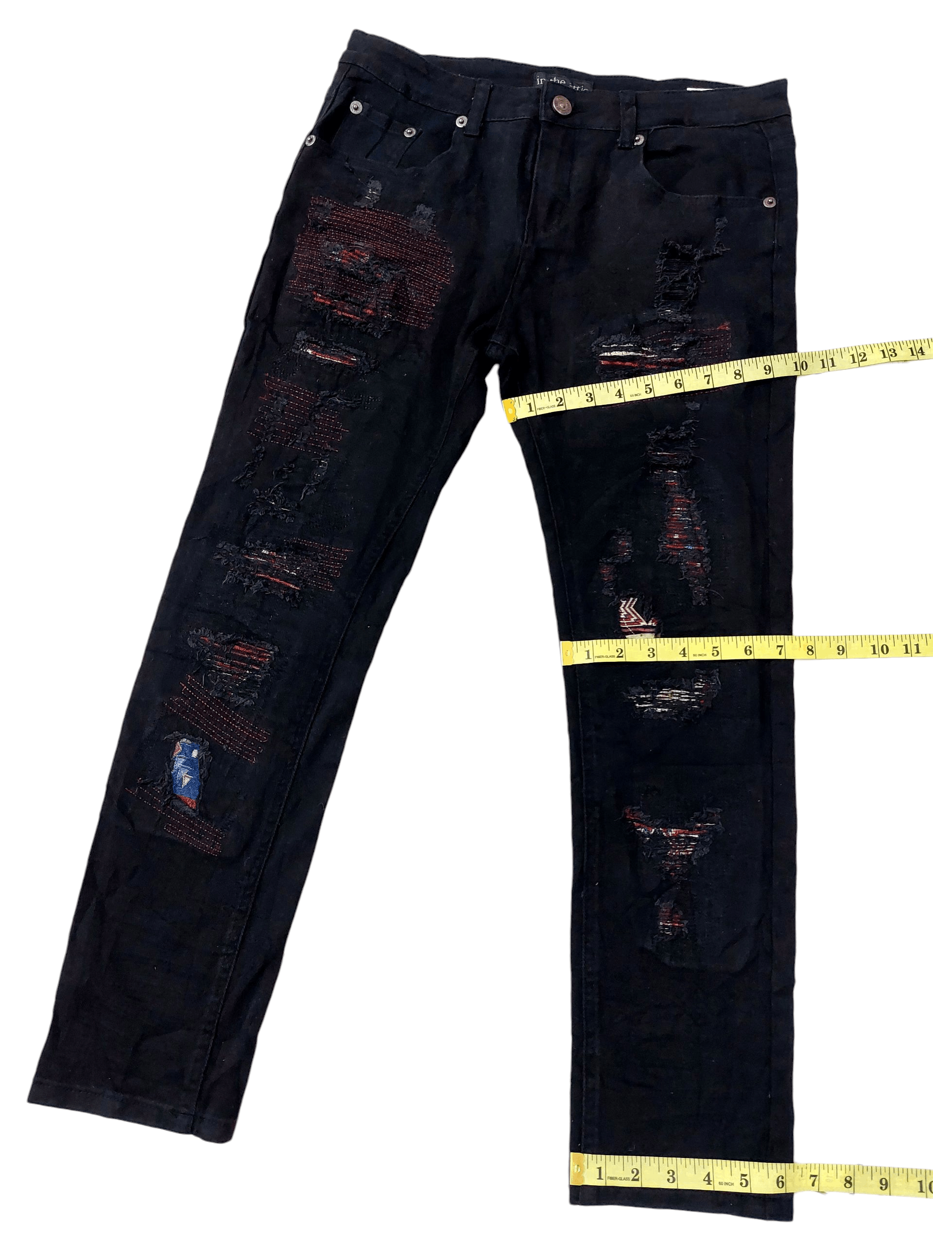 In The Attic In the Attic Stretchable Punk Inspired by Kurt Cobain Size US 31 - 14 Thumbnail