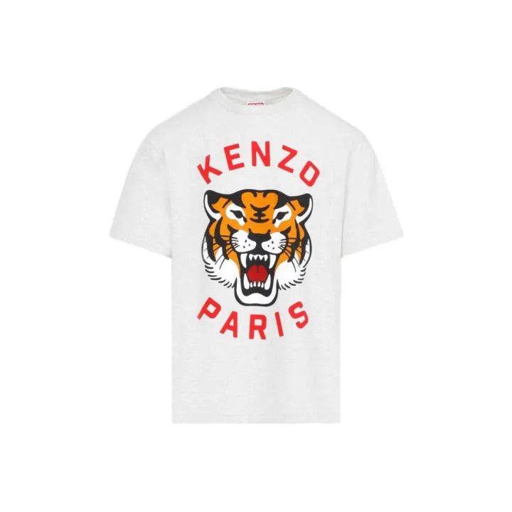 Kenzo KENZO Tiger Graphic Oversized T-Shirt 0079 Size US XL / EU 56 / 4 - 1 Thumbnail