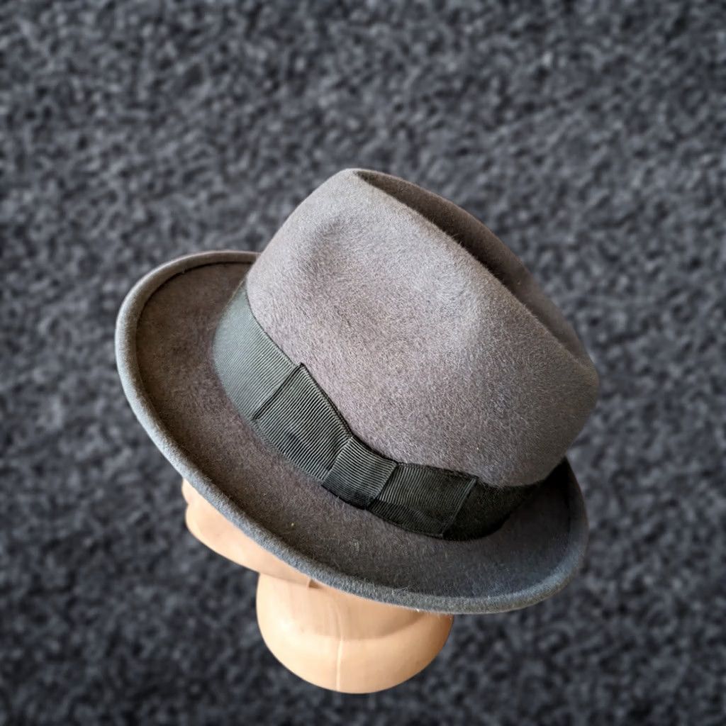 Vintage VINTAGE Botta Switzerland Fedora Hat gray size 55 Mens Womens? Size ONE SIZE - 1 Thumbnail