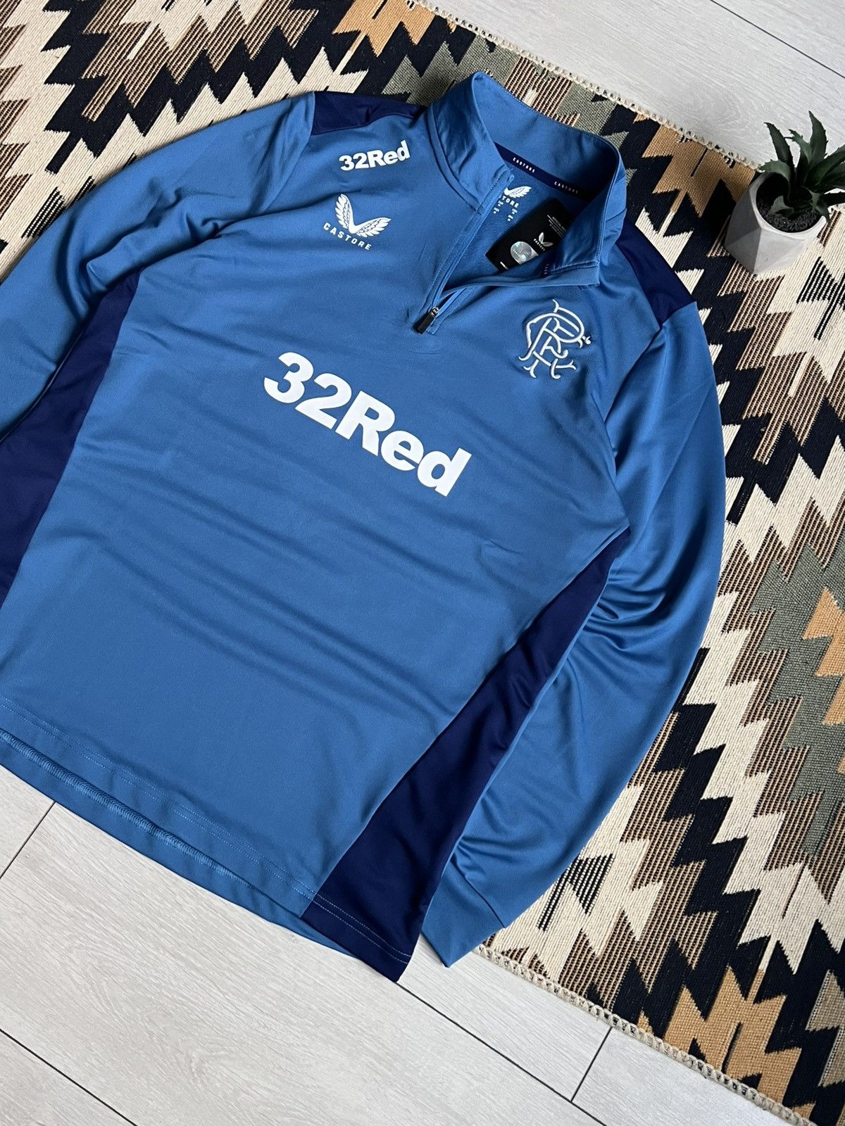 Hummel NEW! Castore Raingers 2022-23 Training 1/4 Zip Tracktop Size US M / EU 48-50 / 2 - 3 Thumbnail