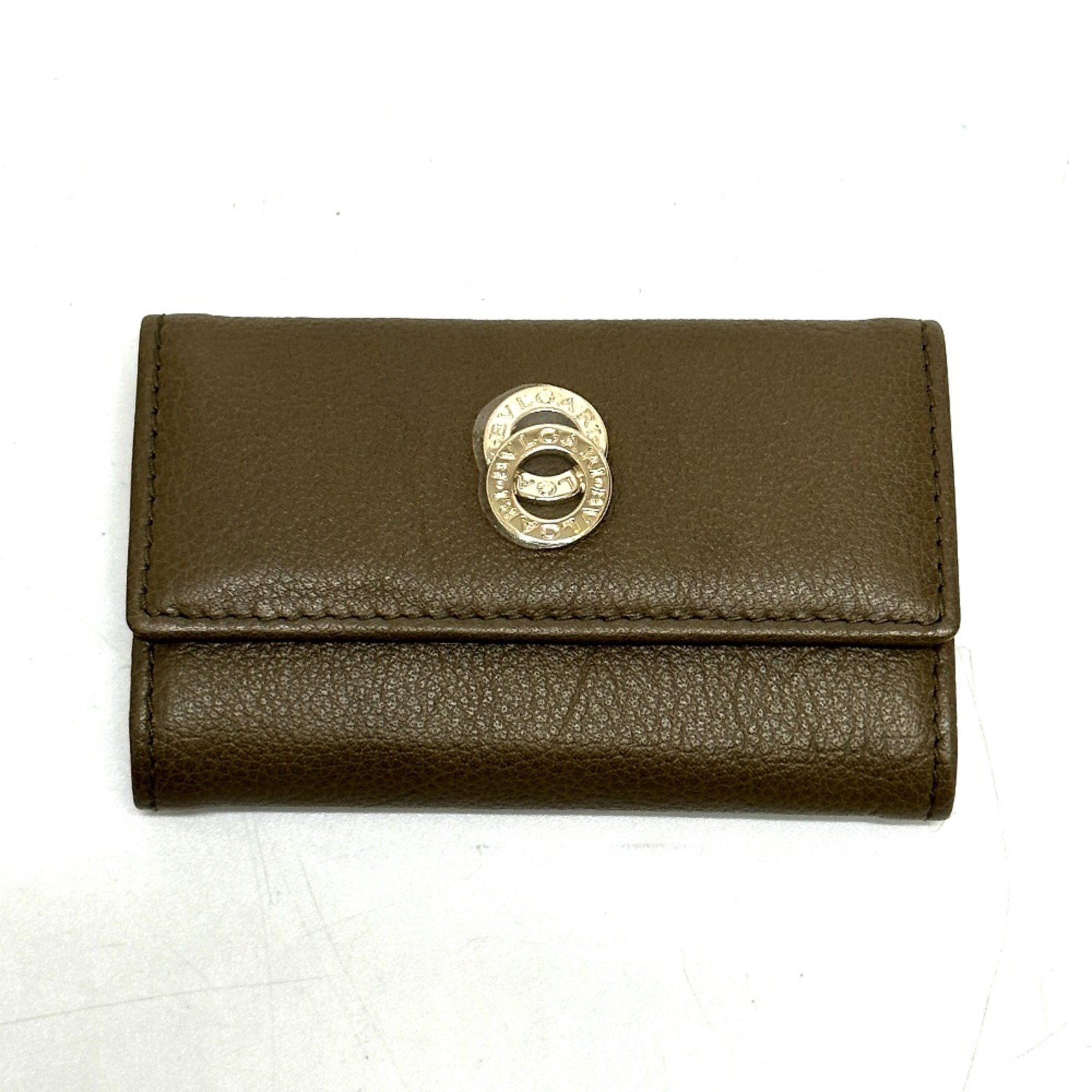 Bvlgari Bvlgari key Key Case Brown Size ONE SIZE - 1 Thumbnail
