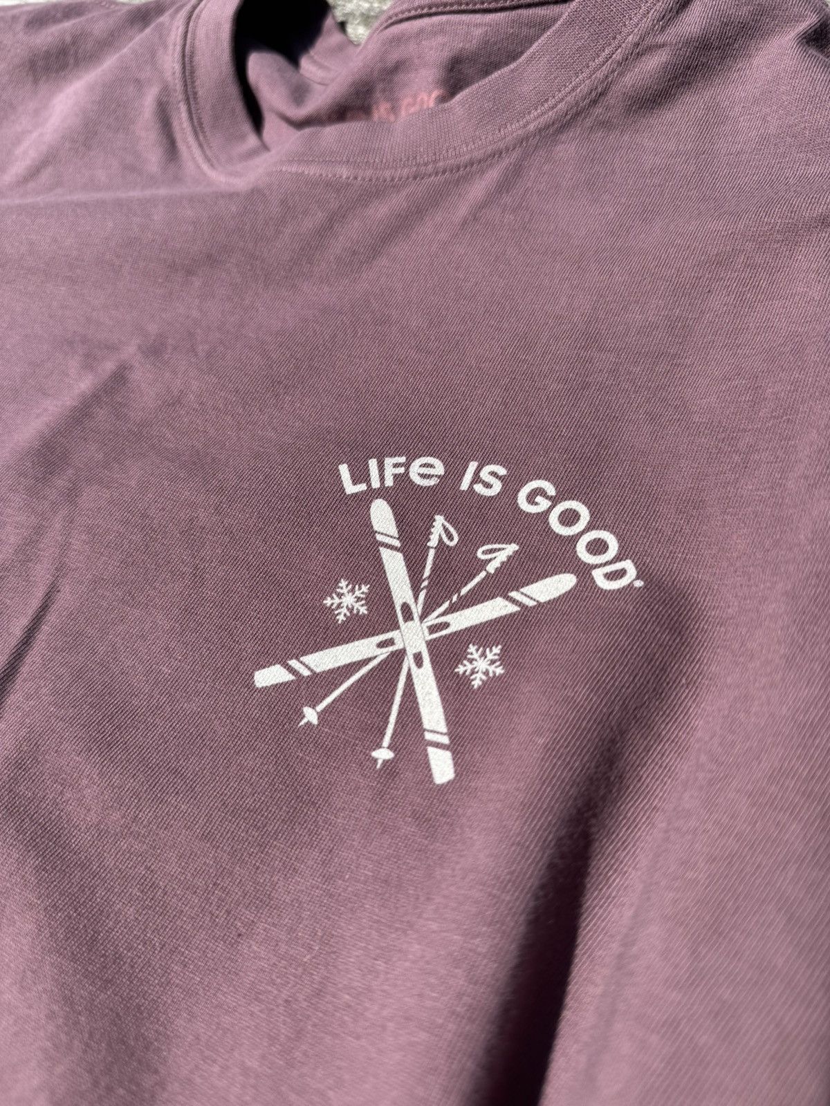 Life is Good LIFE IS GOOD SKI LONG SLEEVE TEE Size US L / EU 52-54 / 3 - 4 Thumbnail