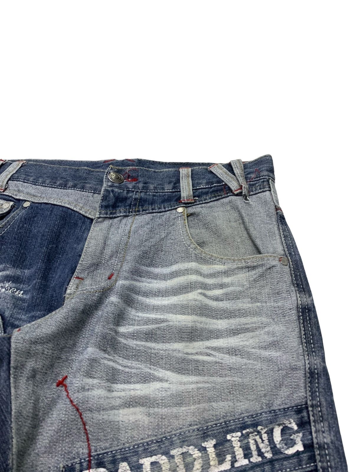 Affliction Hung Five Multipocket Stud Sin Angel Affliction Poems Pants Size US 32 / EU 48 - 7 Thumbnail