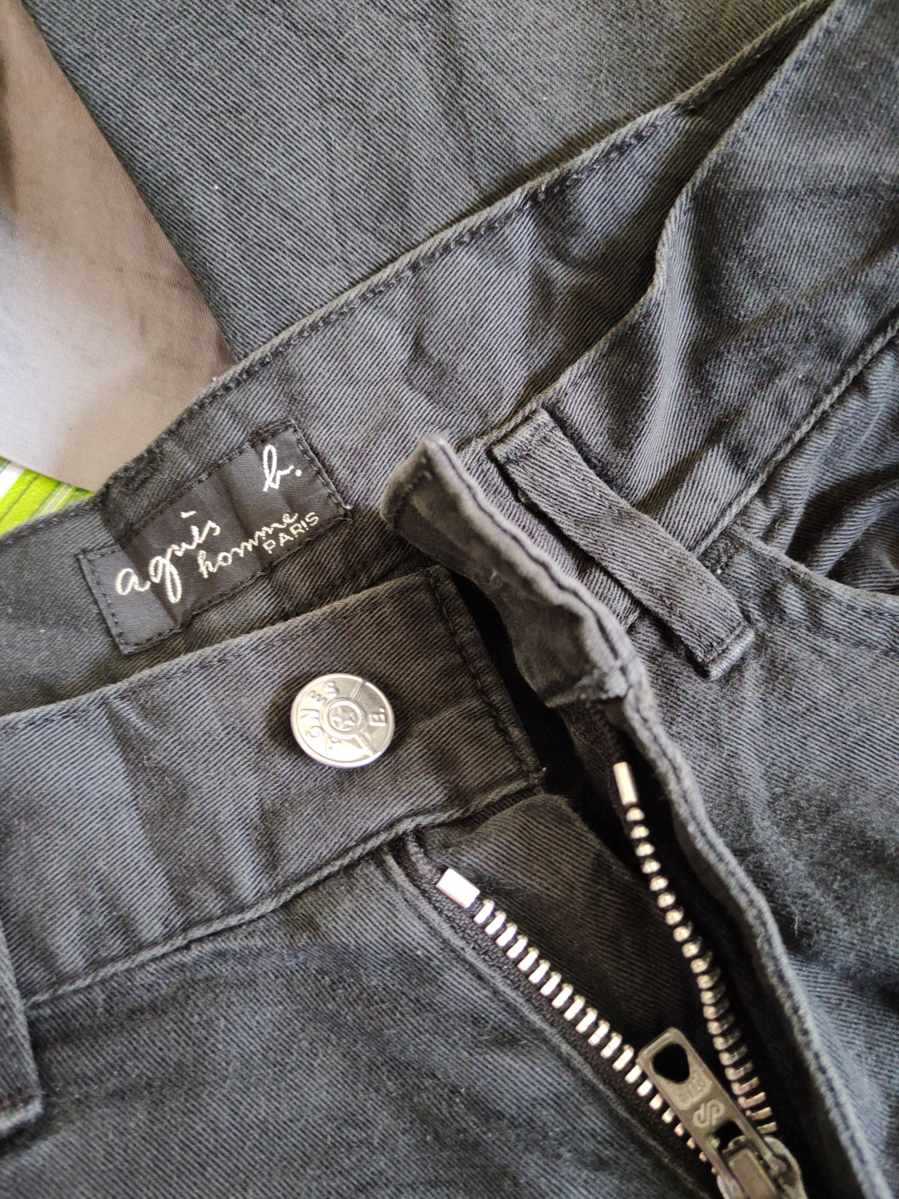 Japanese Brand × agnes b. Agnes B. Black Multipocket Ripped Casual Pants #S1400 Size US 30 / EU 46 - 14 Thumbnail