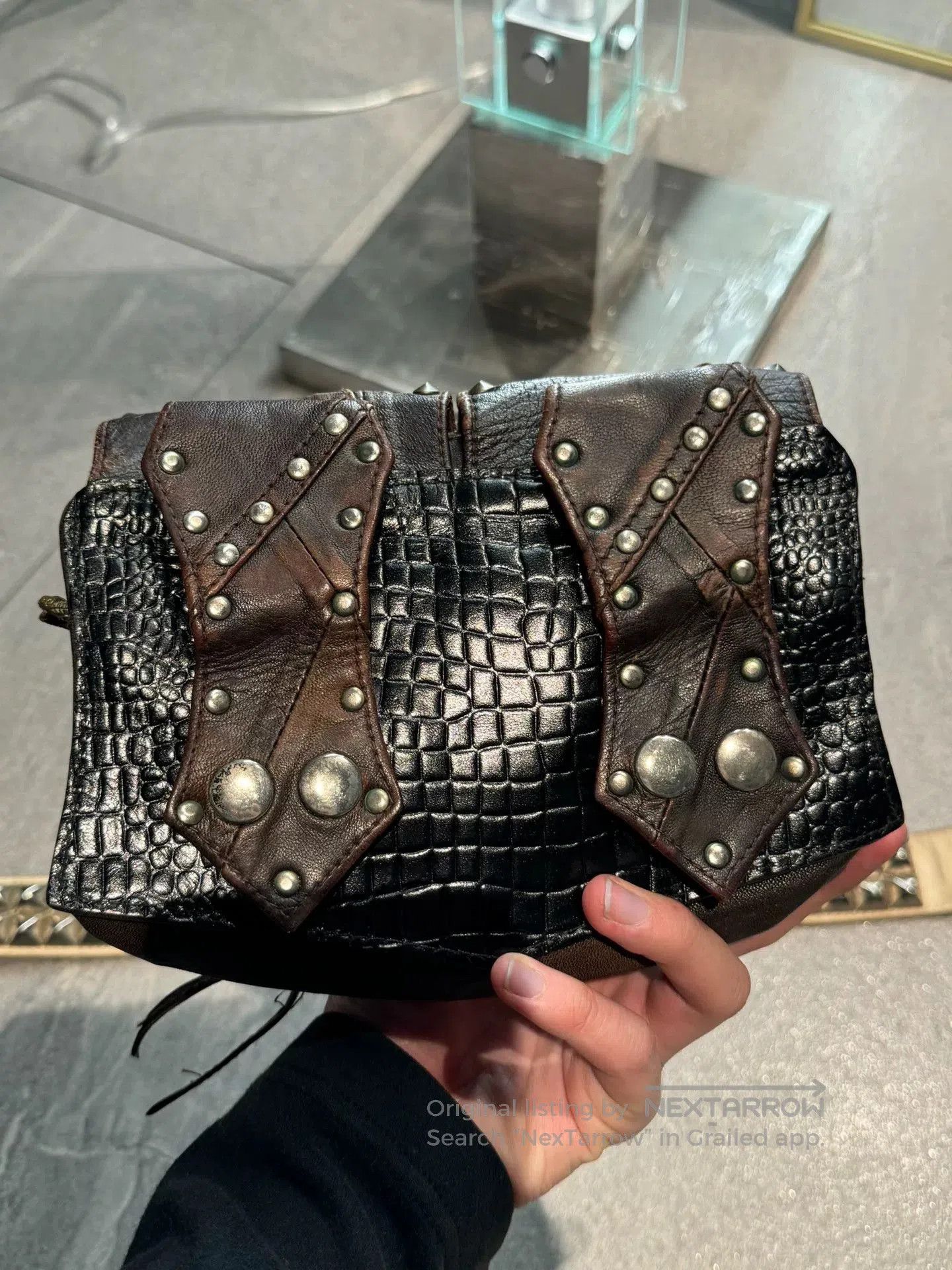 Rick Owens kmrii Double Waist Bag. Size ONE SIZE - 3 Thumbnail