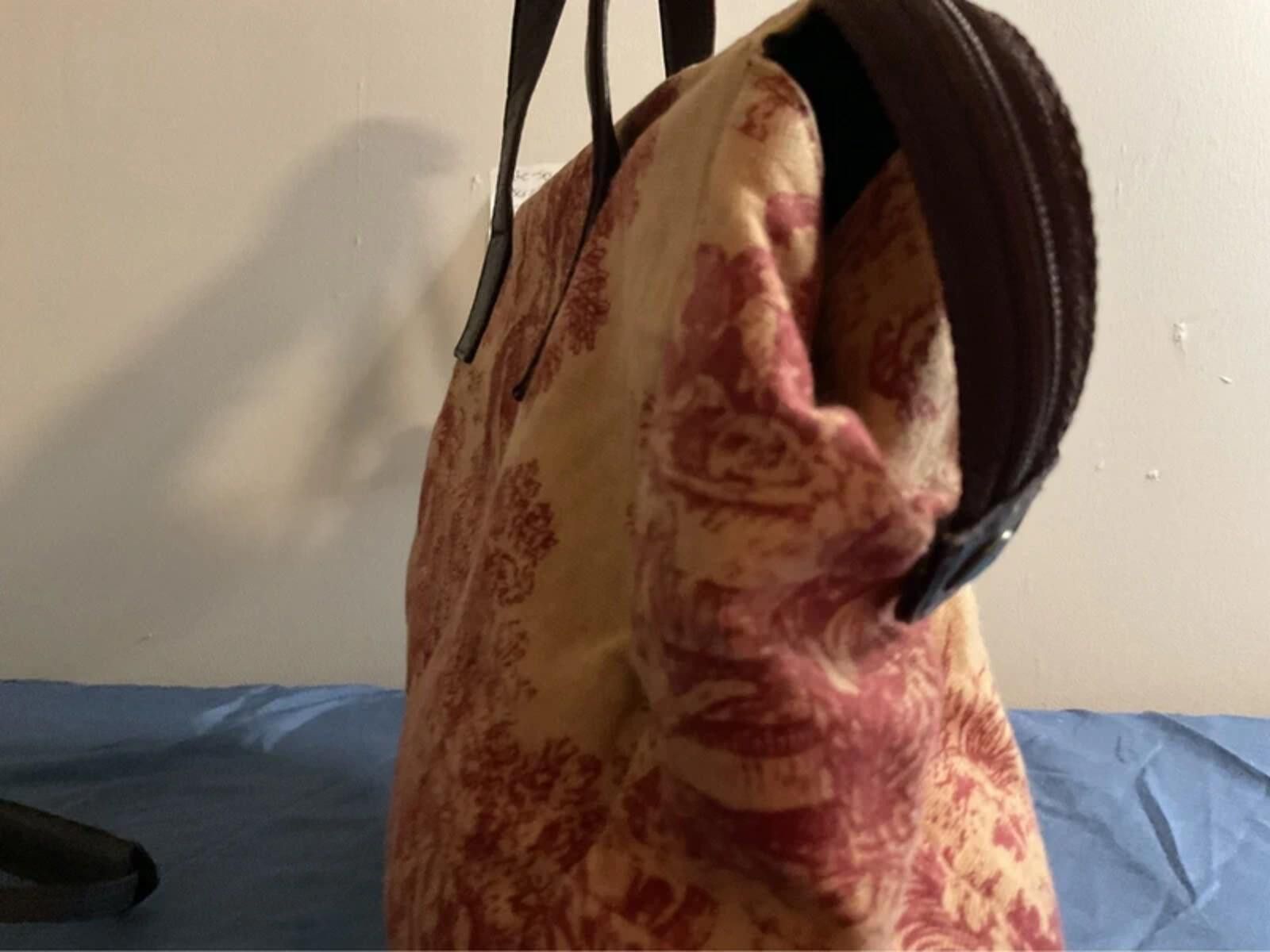 Other Vintage Hobo International Toile de Jouy Fabric Shoulder Bag Size ONE SIZE - 3 Thumbnail