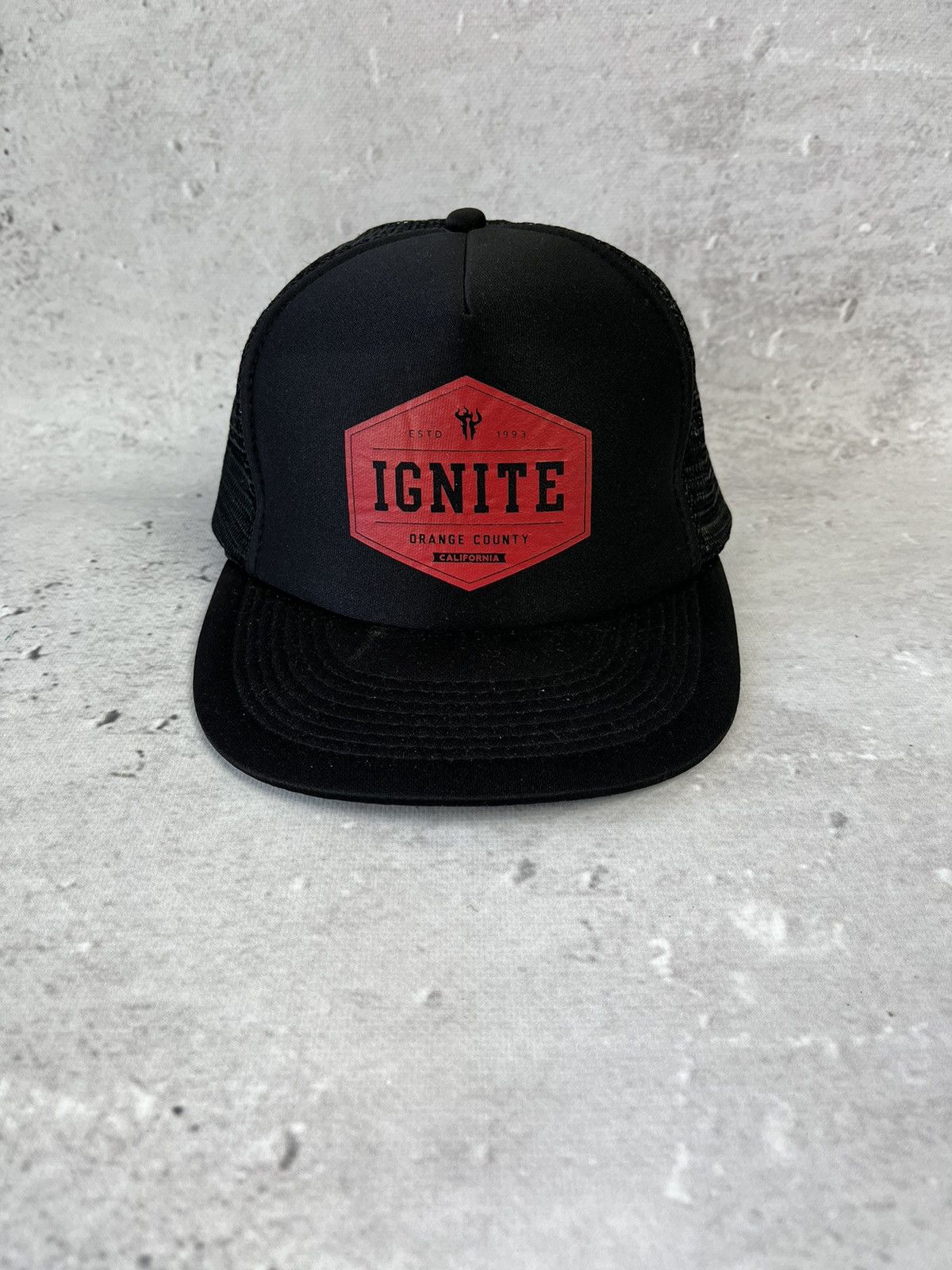 Band Tees × Vintage Ignite - Hard Core Punk Band Trucker Hat Size ONE SIZE - 2 Thumbnail