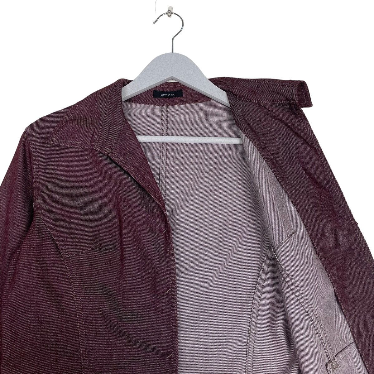 💥COMME CA ISM CROPPED LIGHT BUTTON JACKET