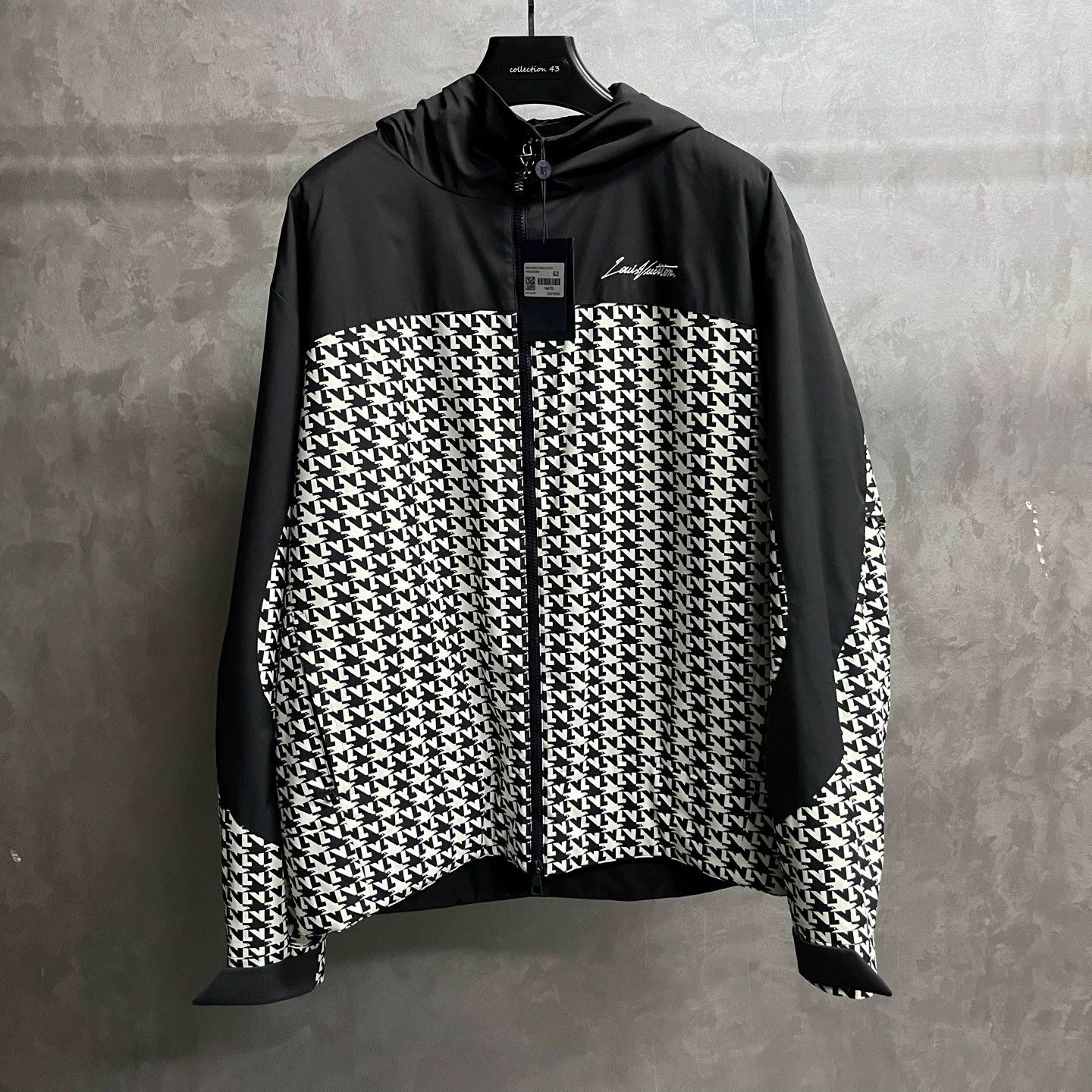 Louis Vuitton Louis Vuitton Houndstooth Windproof Zip Jacket Size US L / EU 52-54 / 3 - 1 Thumbnail