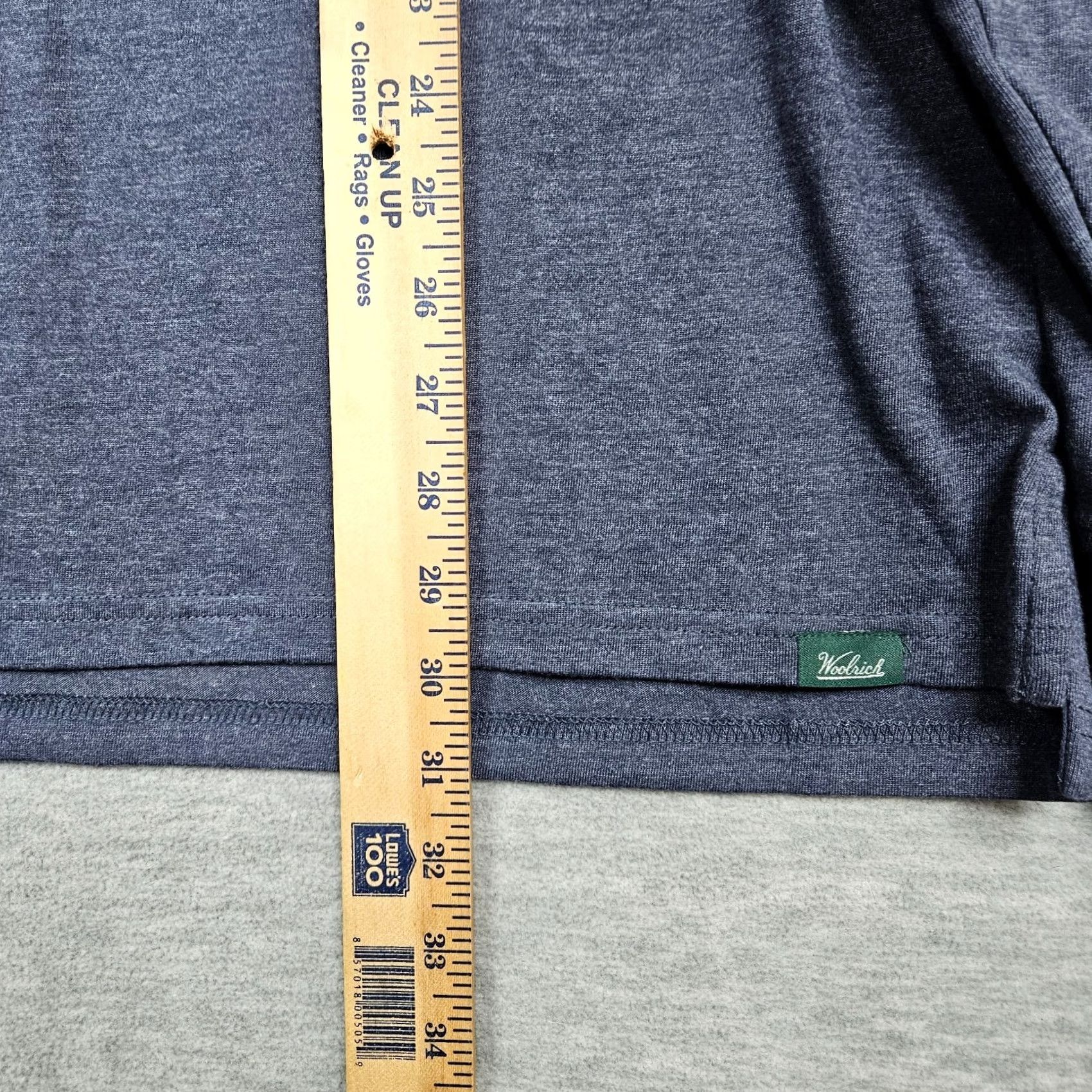 Vintage Woolrich The Green Label Collection Men's Blue Long Sleeve Pocket Tee Sz L Shirt Regular Mens Crew Neck Pocket Tee Blue Woolrich Shirt L Mens Size US L / EU 52-54 / 3 - 4 Thumbnail