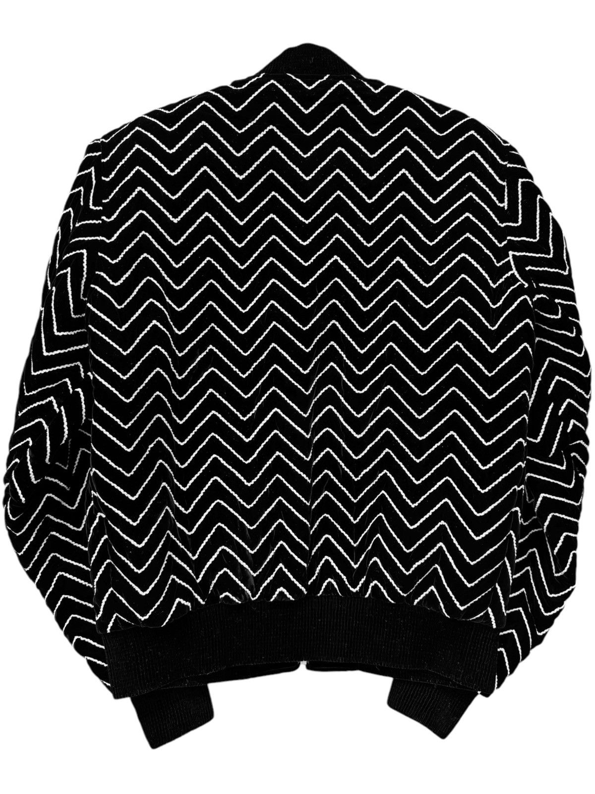 Saint Laurent Paris 2021 Velvet Quilted Thread Teddy Bomber Varsity Size US M / EU 48-50 / 2 - 2 Thumbnail