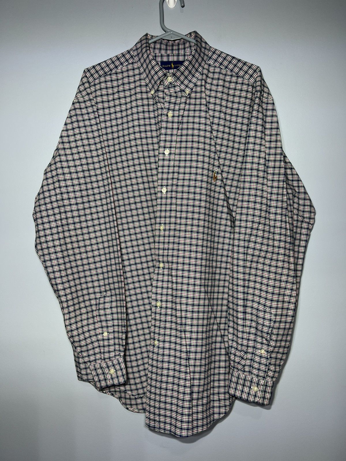 Polo Ralph Lauren Ralph Lauren Shirt Mens XLT Green Plaid Button Down Cotton Size US XL / EU 56 / 4 - 2 Thumbnail