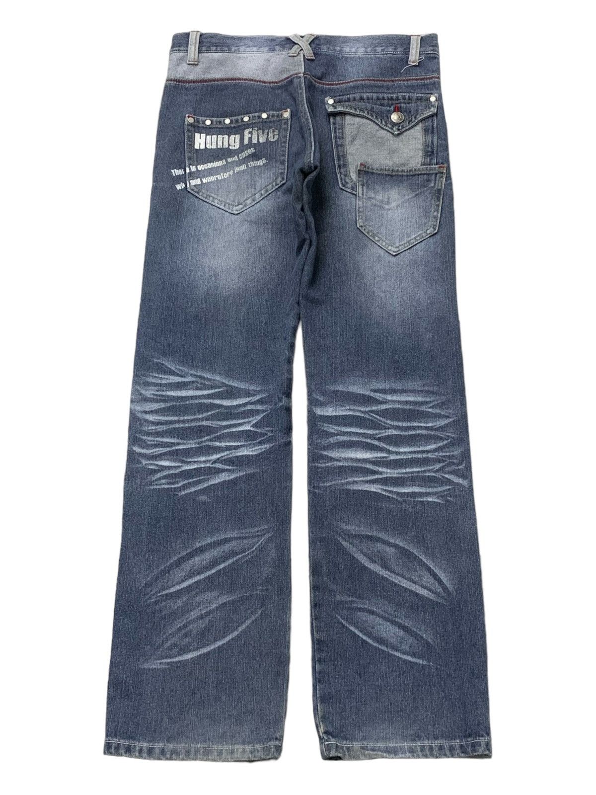 Affliction Hung Five Multipocket Stud Sin Angel Affliction Poems Pants Size US 32 / EU 48 - 2 Thumbnail