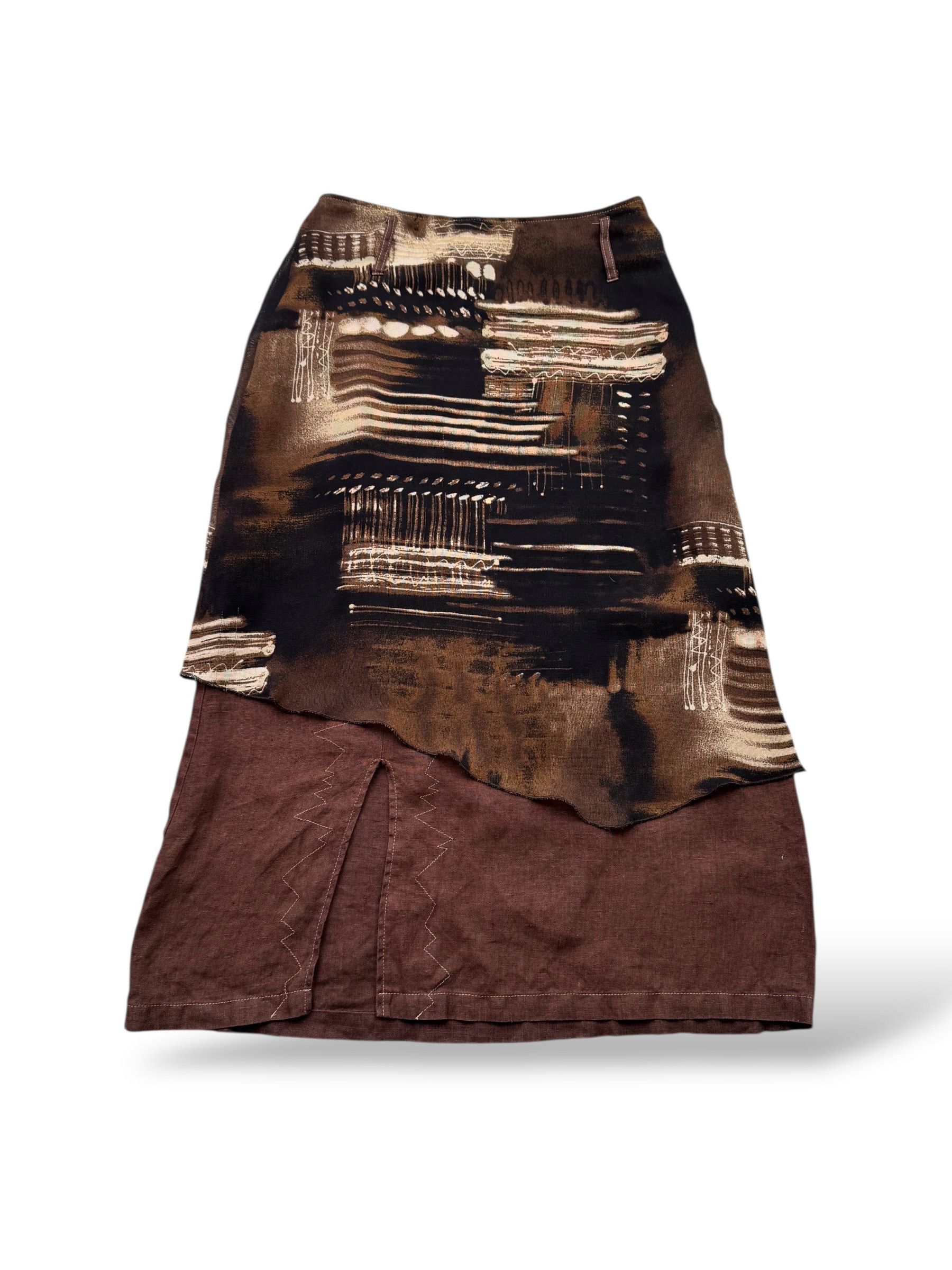 Vintage Vintage Asymmetry Skirt W262(V9) Size 26" / US 2 / IT 38 - 1 Thumbnail