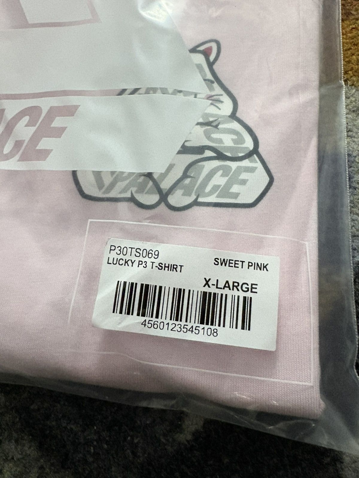 Palace Palace Lucky P3 T-Shirt Pink Size US XL / EU 56 / 4 - 4 Thumbnail