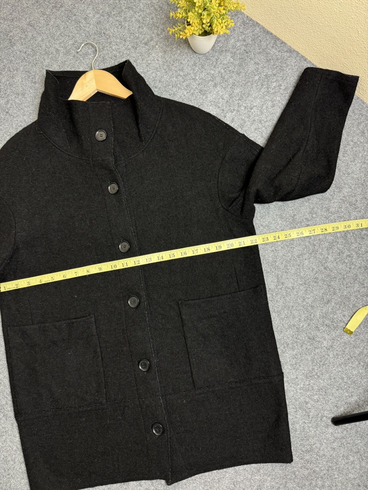 Calvin Klein Calvin Klein Wool Button Jacket Size US M / EU 48-50 / 2 - 11 Thumbnail