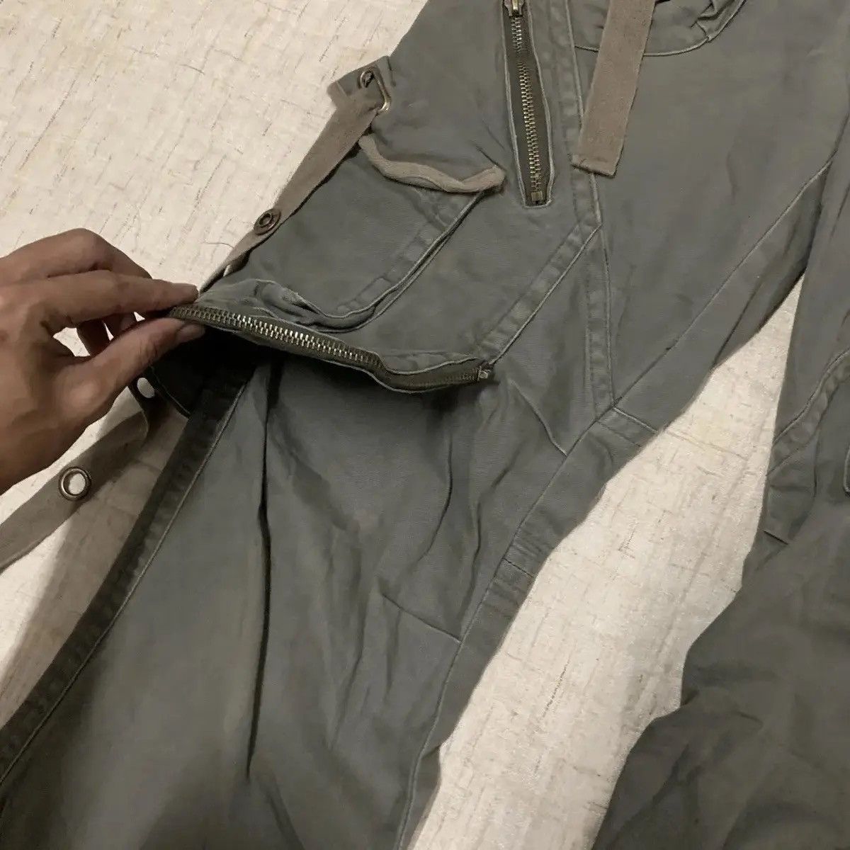 If Six Was Nine H-Boy Designed in Italy W29 L31 Bondage MultiZipper Pants Size US 29 - 9 Thumbnail