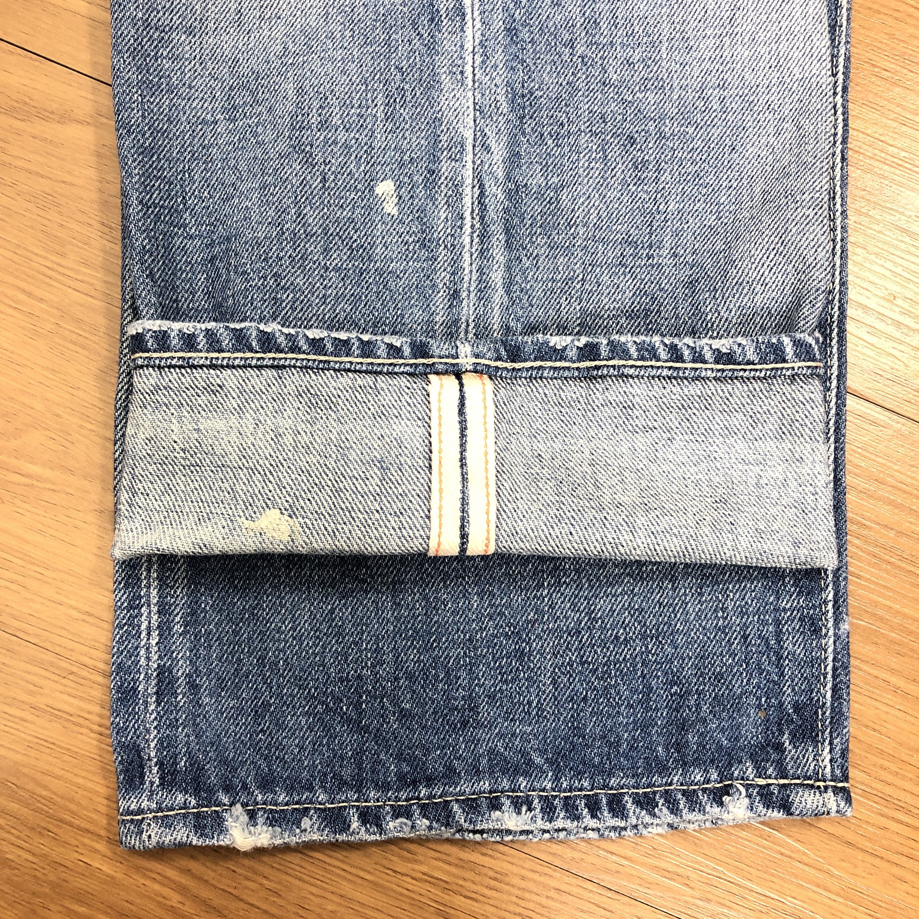 Designer × Vintage 28 x 26 Vintage Sally Scott Selvedge Jeans Painter L1389 Size US 28 / EU 44 - 6 Thumbnail