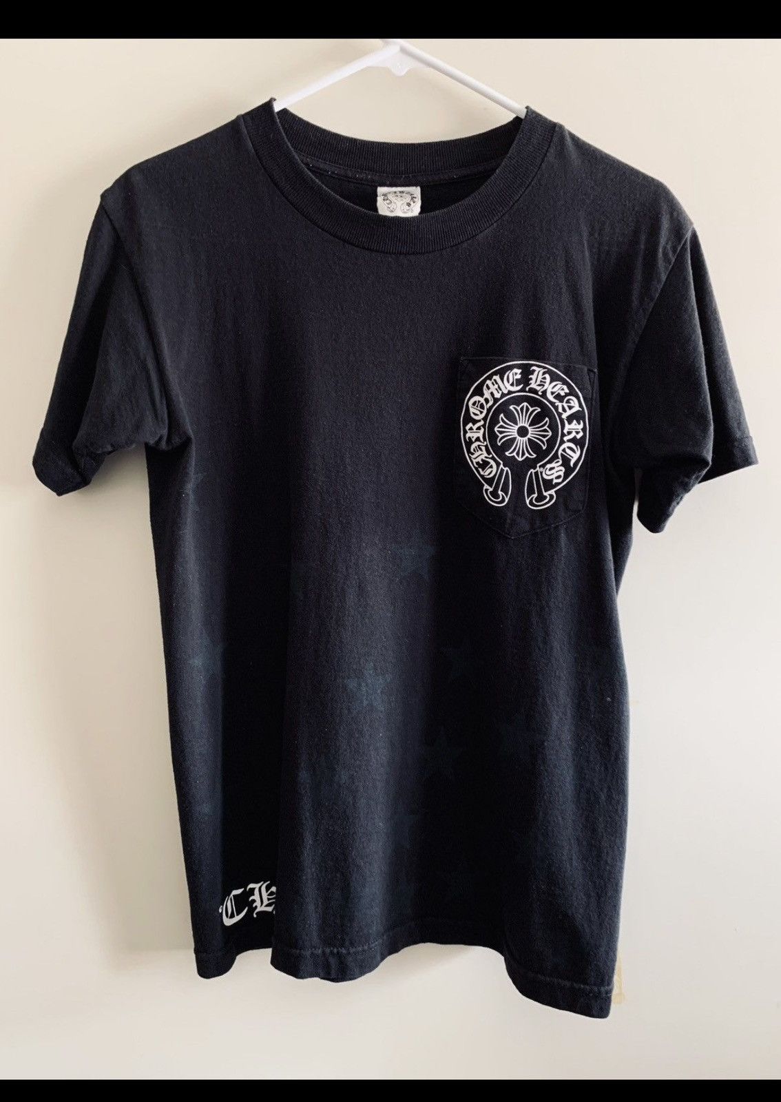 Chrome Hearts Chrome Hearts Scroll Stars Horseshoe T Shirt Size US S / EU 44-46 / 1 - 1 Thumbnail