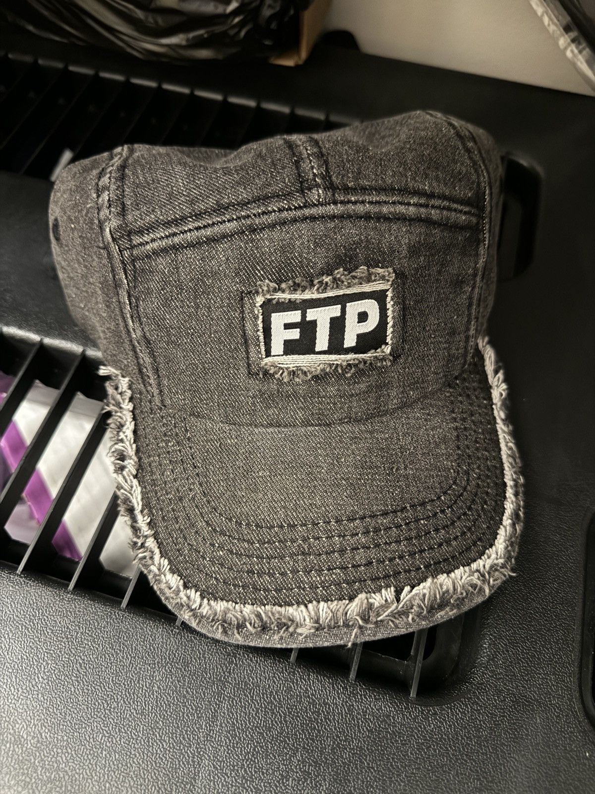 Fuck The Population FTP Denim Logo Camp Cap Size ONE SIZE - 1 Thumbnail