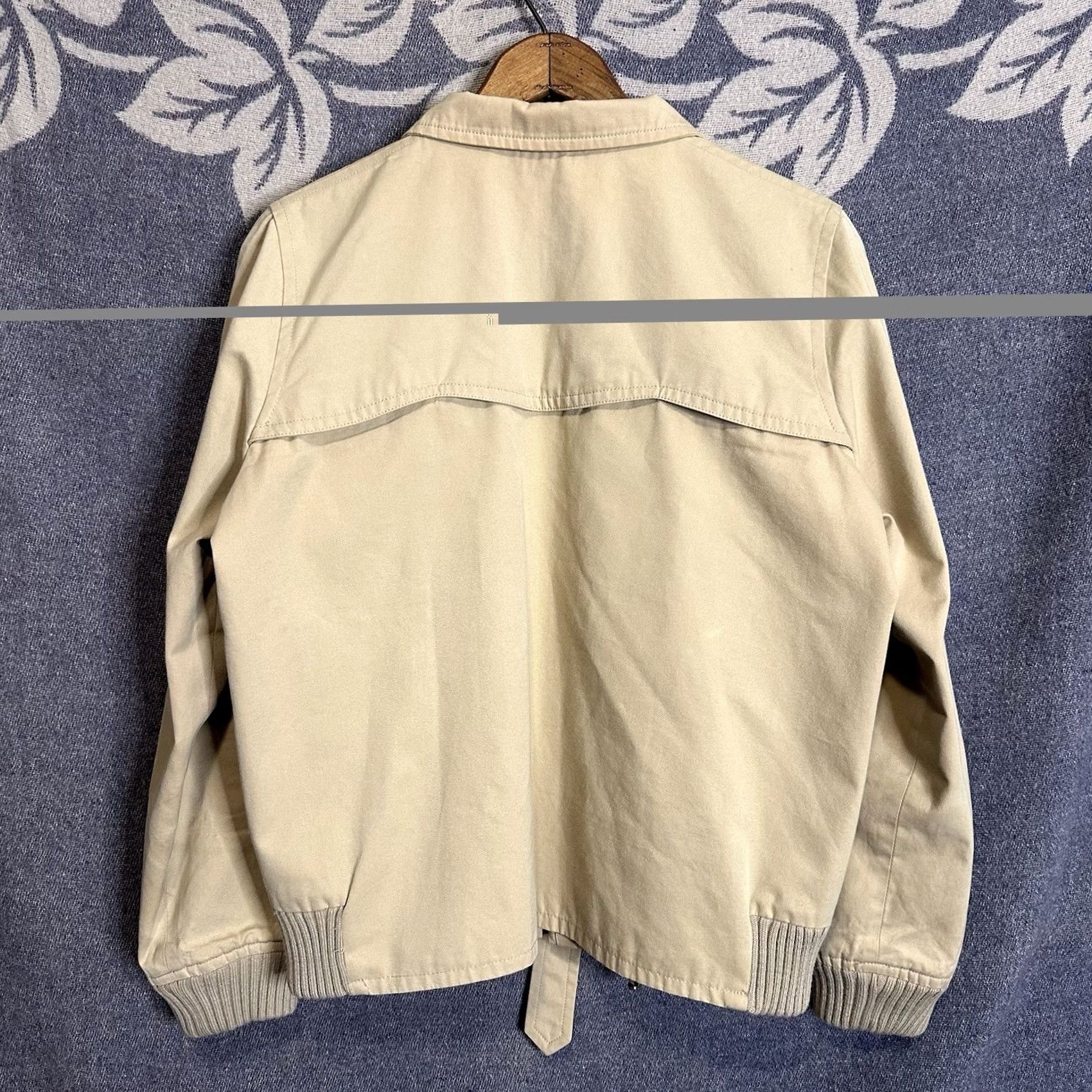 A.P.C. VINTAGE A.P.C. Jacket Beige Women’s Large Bomber Zip Up Classic 90s Designer Size L / US 10 / IT 46 - 7 Thumbnail