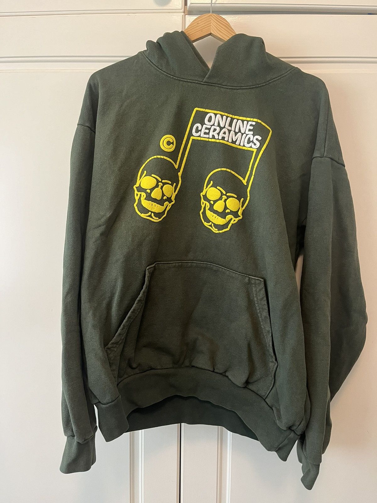 Online Ceramics Hoodie Green