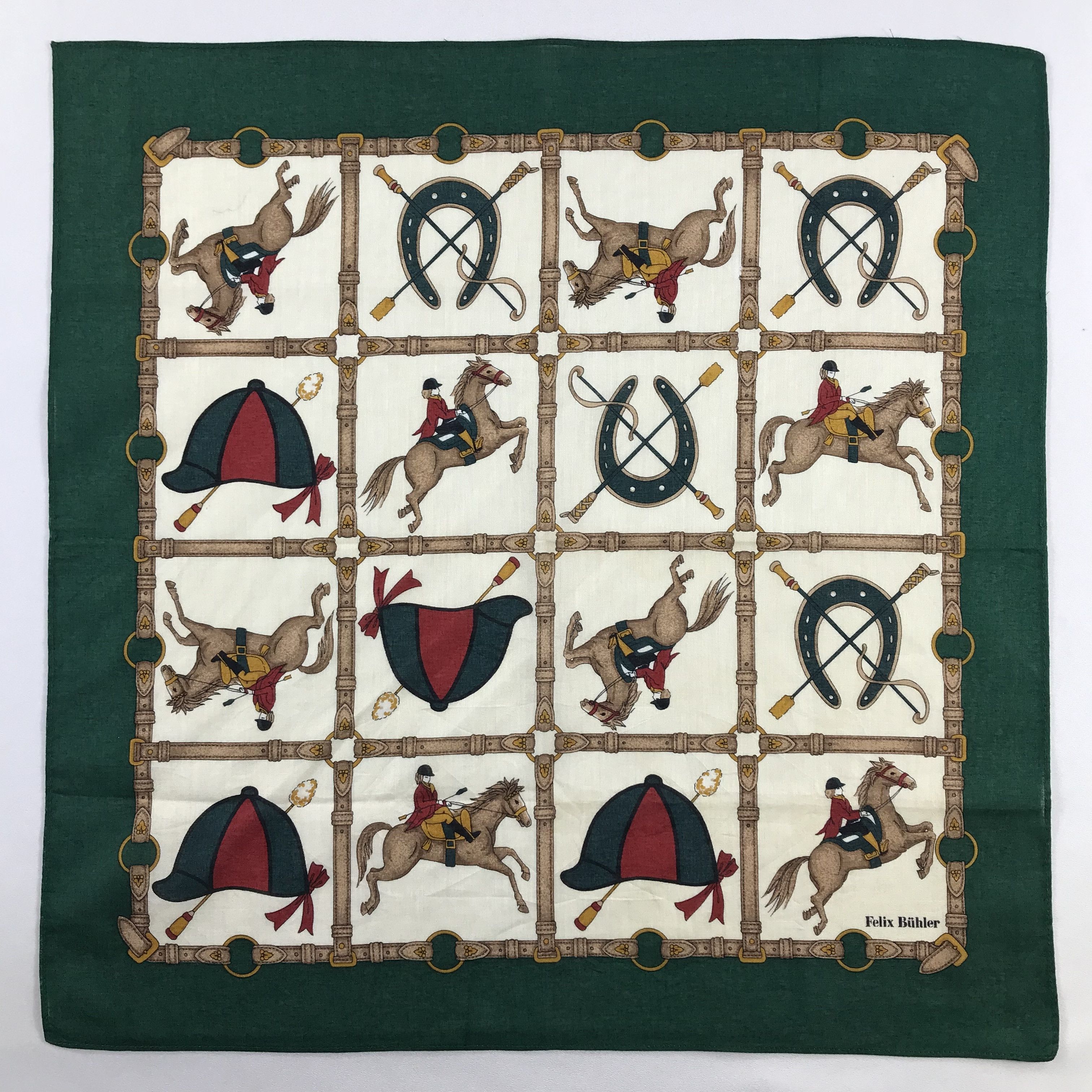 Vintage Felix Buhler Handkerchief / Bandana / Neckerchief C733 Size ONE SIZE - 3 Thumbnail