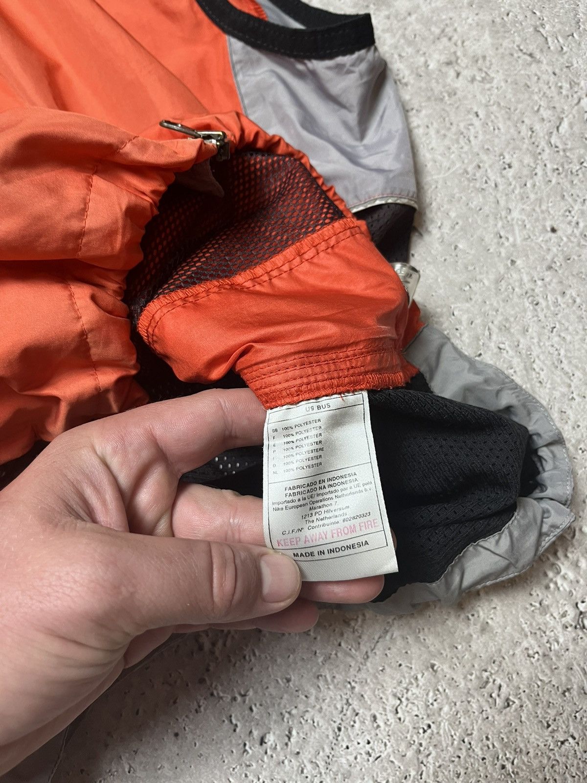 Nike × Vintage Nike Mini Swoosh Nylon Track Vest Vintage Jacket Size US XL / EU 56 / 4 - 11 Thumbnail