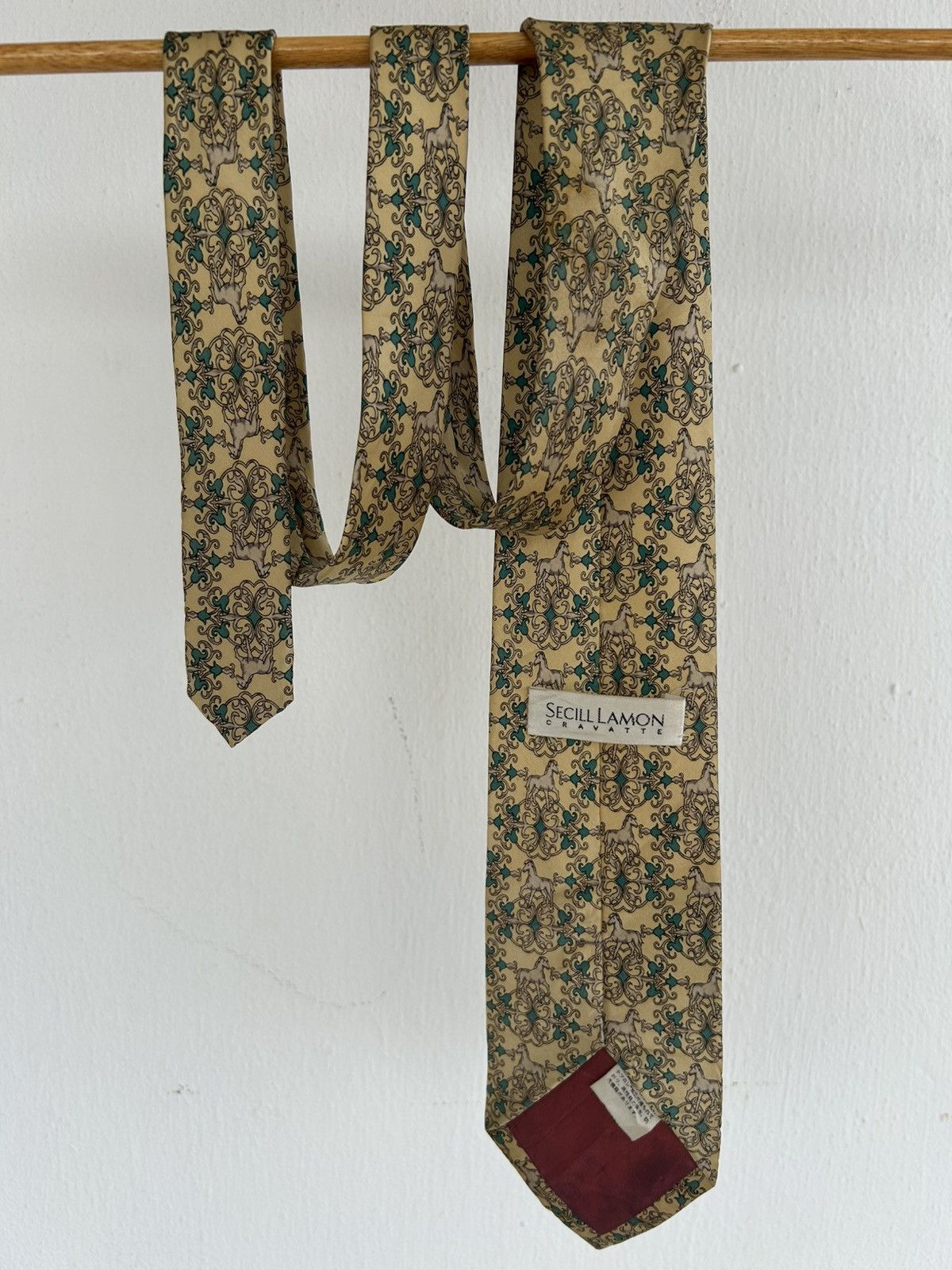 Other Secill Lamon Vintage Tie Size ONE SIZE - 2 Thumbnail