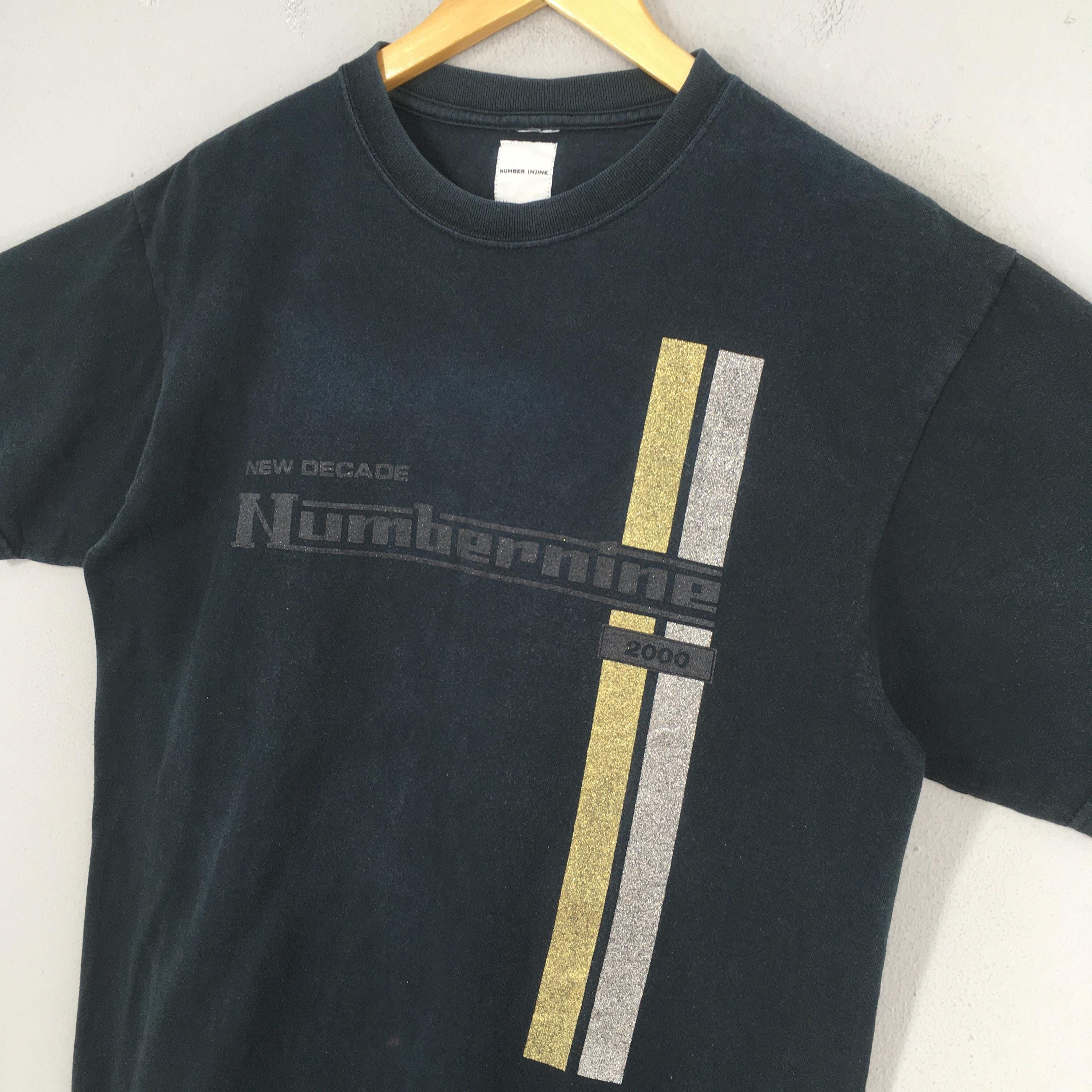 Number (N)ine Vintage Number (N)ine New Decade Black T shirt Large Size US L / EU 52-54 / 3 - 3 Thumbnail