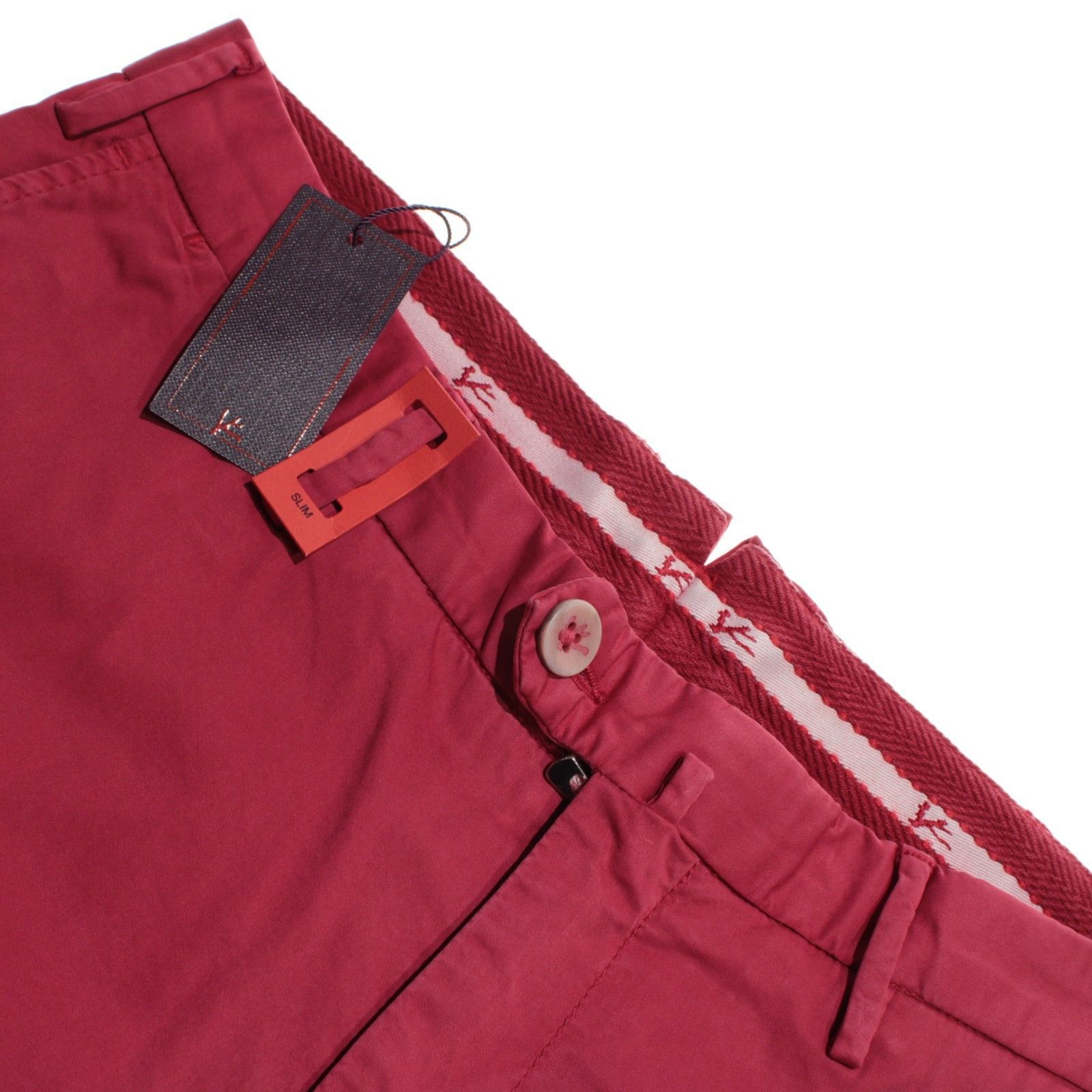 Isaia isaia New with tags Chino Size 30 US In Red Size US 30 / EU 46 - 1 Thumbnail