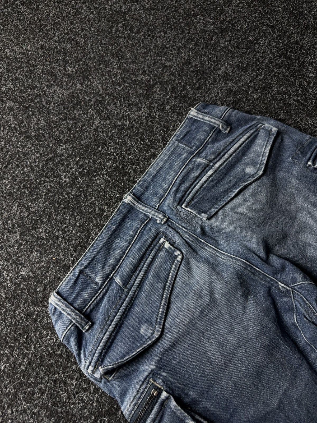 G-Star Avant Garde Japanese G-Star RAW 3D Utility Cargo Jeans W30 Size US 30 / EU 46 - 16 Thumbnail
