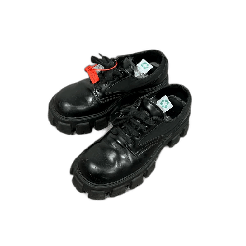 Prada Prada Thicksoled Derby Shoes Black Size 41 -2505 Size US 10 / EU 43 - 1 Thumbnail