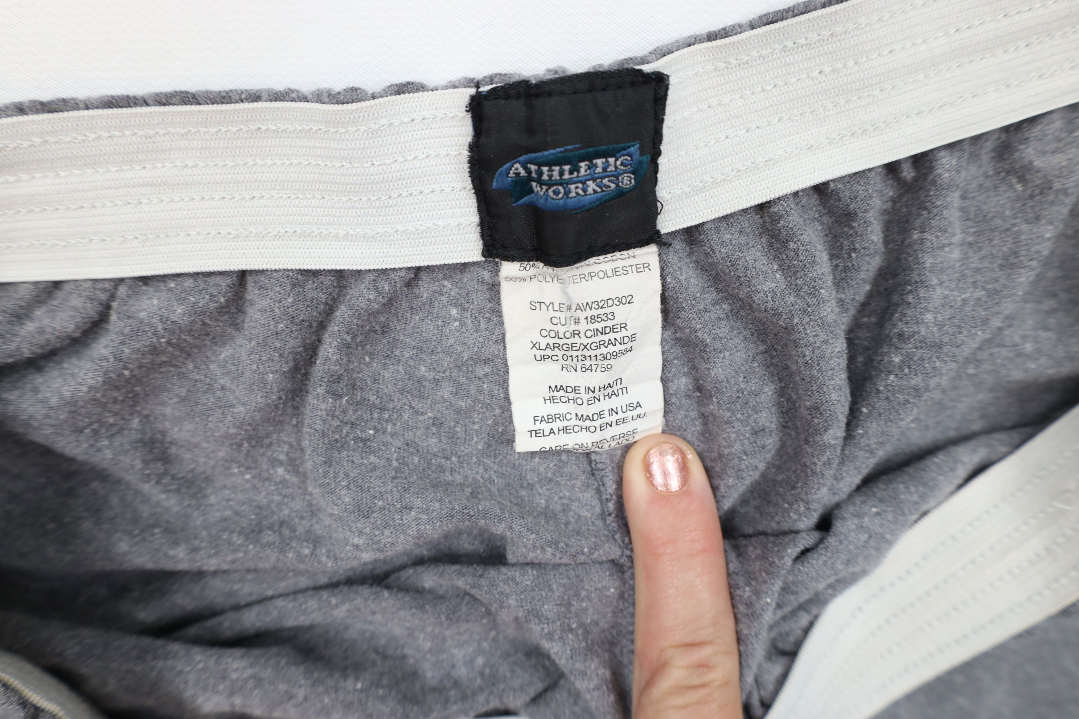 Vintage Vintage 90s Y2K Streetwear Hot Booty Shorts Heather Gray Size 28" / US 6 / IT 42 - 5 Thumbnail
