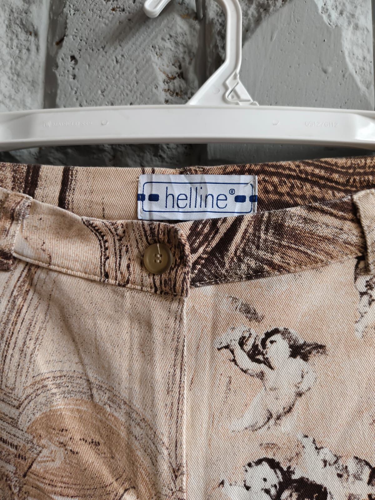 Designer 💥Vintage Helline All Over Print Angels Art Teousers Size 30" / US 8 / IT 44 - 5 Thumbnail