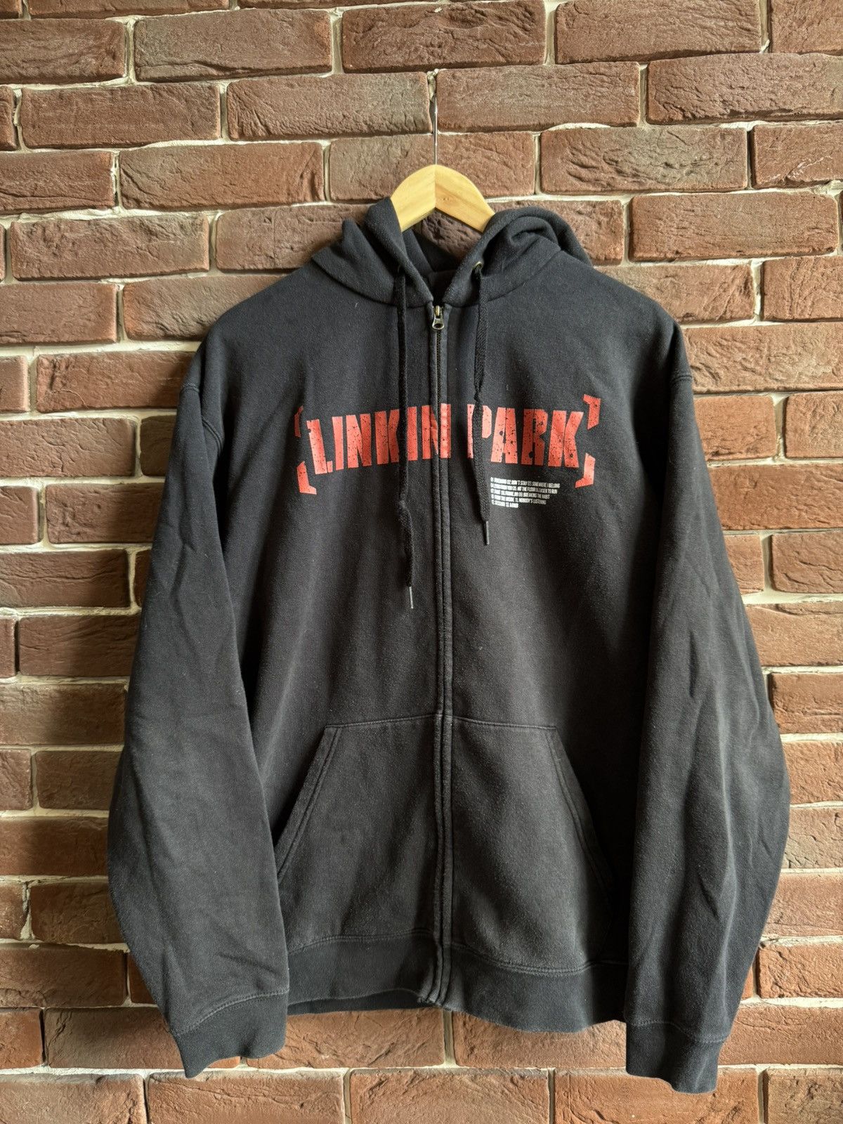 Band Tees Rare y2k Linkin Park Meteora Numetal Band Hoodie Large Size US L / EU 52-54 / 3 - 2 Thumbnail