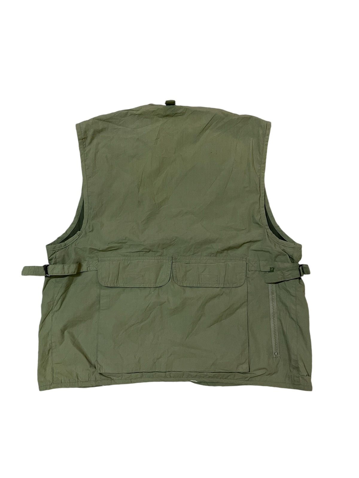 COLIMBO × Vintage Hunting Vest Tactical Pocket Outdoor Wildlife Olive Green L Size US L / EU 52-54 / 3 - 7 Thumbnail