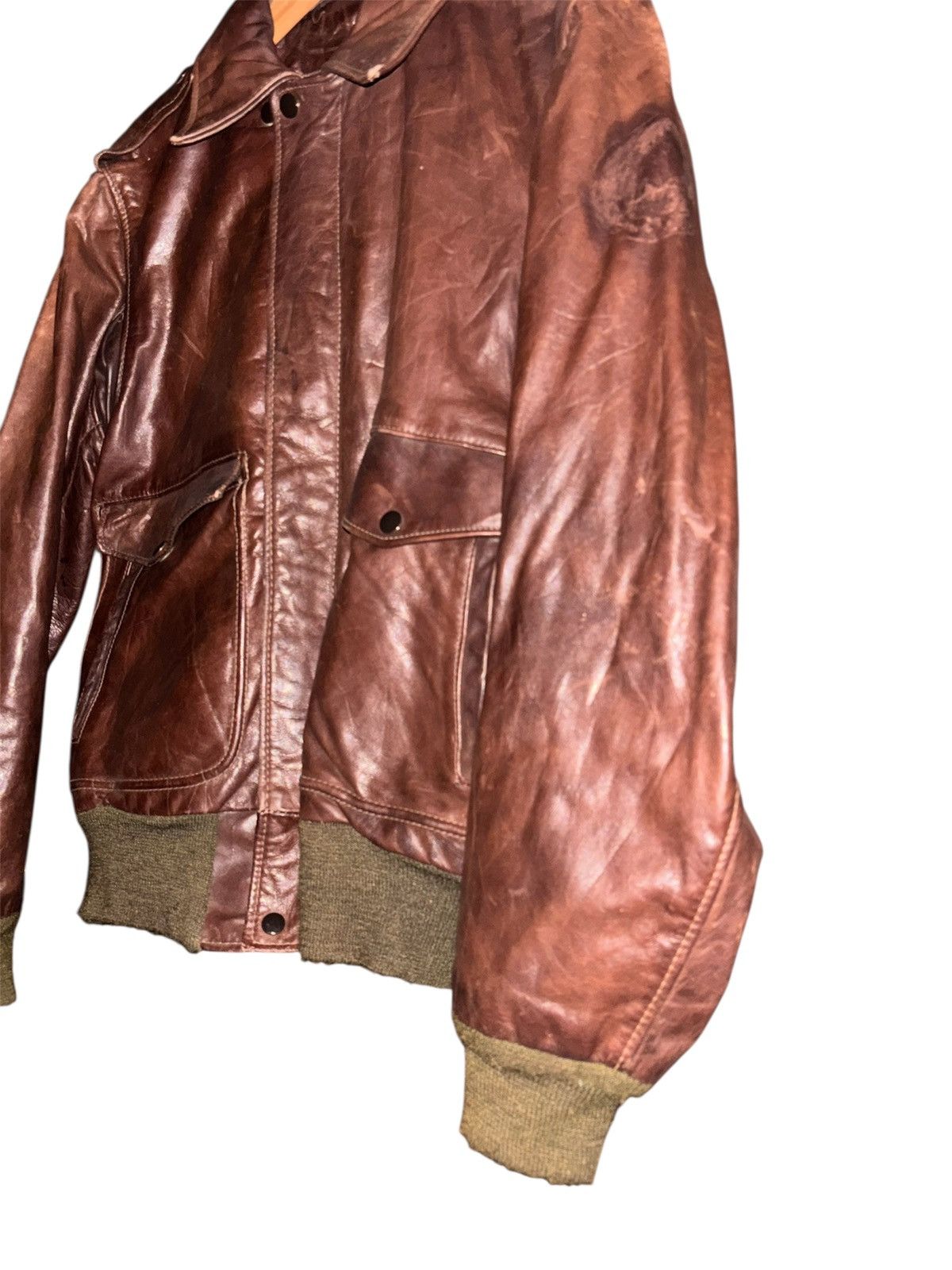 Schott Vintage Schott a2 leather jacket Size US XS / EU 42 / 0 - 6 Thumbnail