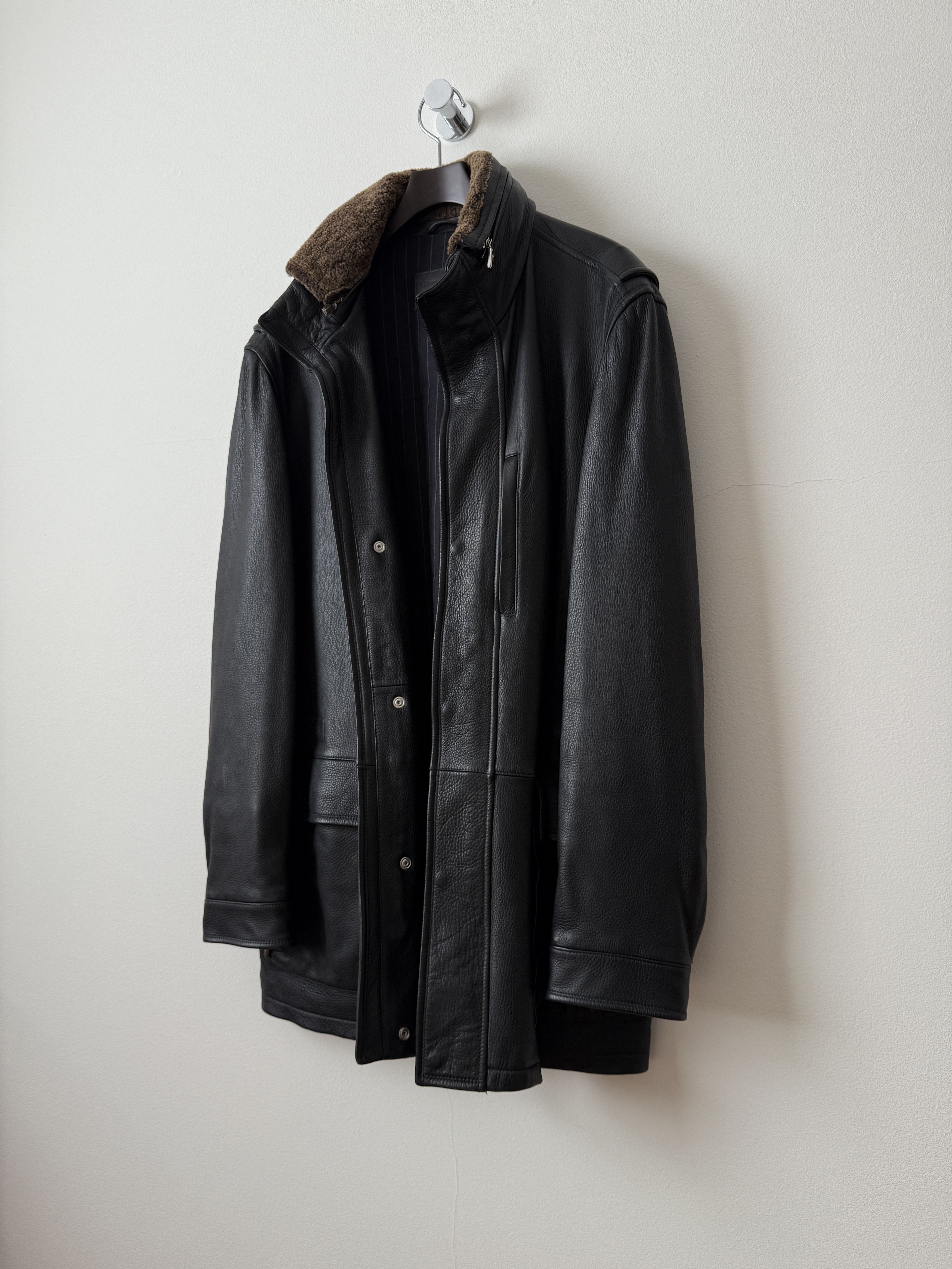 Ermenegildo Zegna Lambskin Long Coat Size US S / EU 44-46 / 1 - 3 Thumbnail