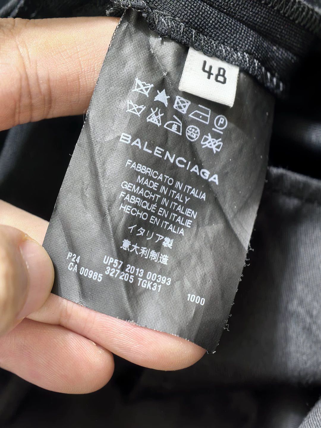 Balenciaga Balenciaga Slim Fit Wool-Cupro Trousers (48-52 Waist) Italy Size US 32 / EU 48 - 8 Thumbnail