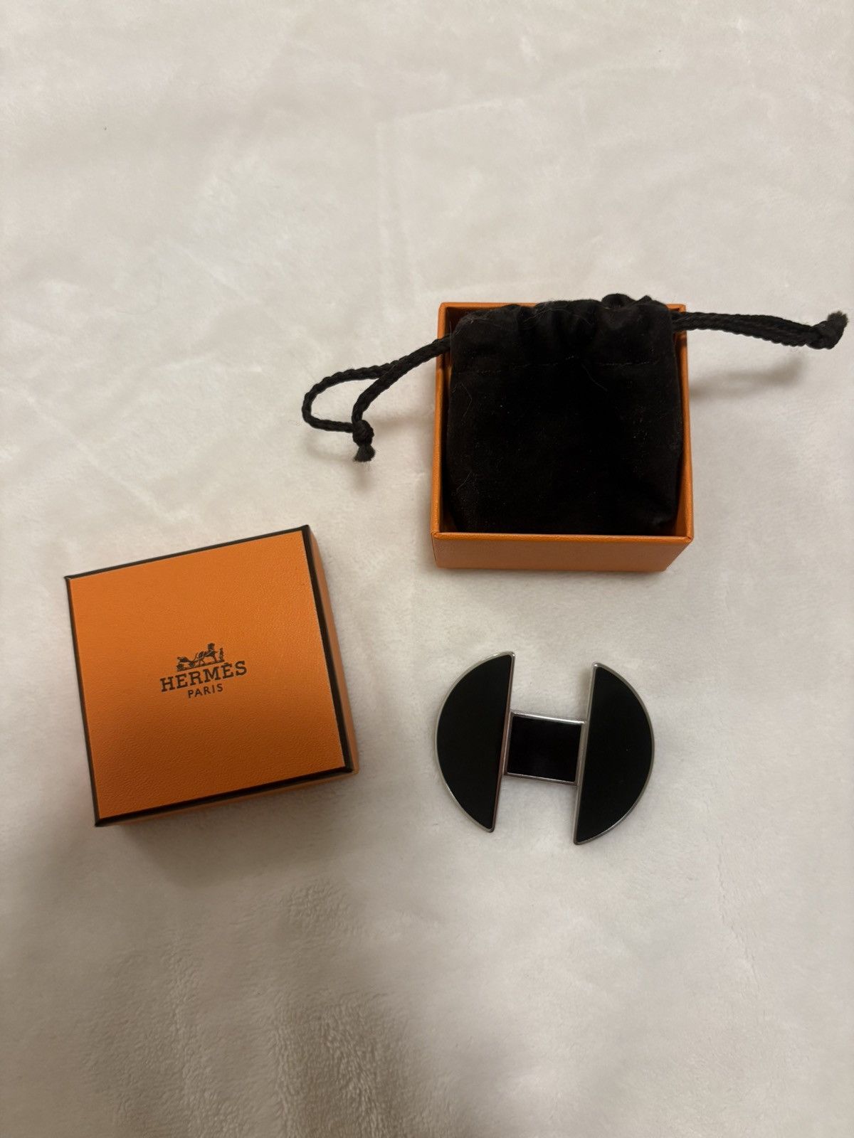 Hermes Hermes 2002 hair clip Size ONE SIZE - 2 Thumbnail
