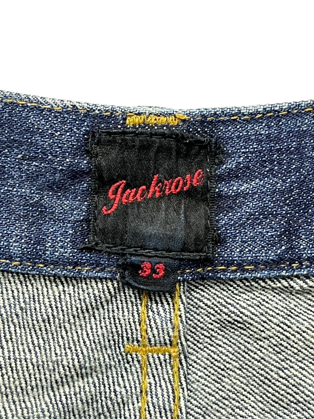 JACKROSE Vtg JACK ROSE Double Waist Distressed Ripped Slim Fit Jeans Size US 31 - 8 Thumbnail