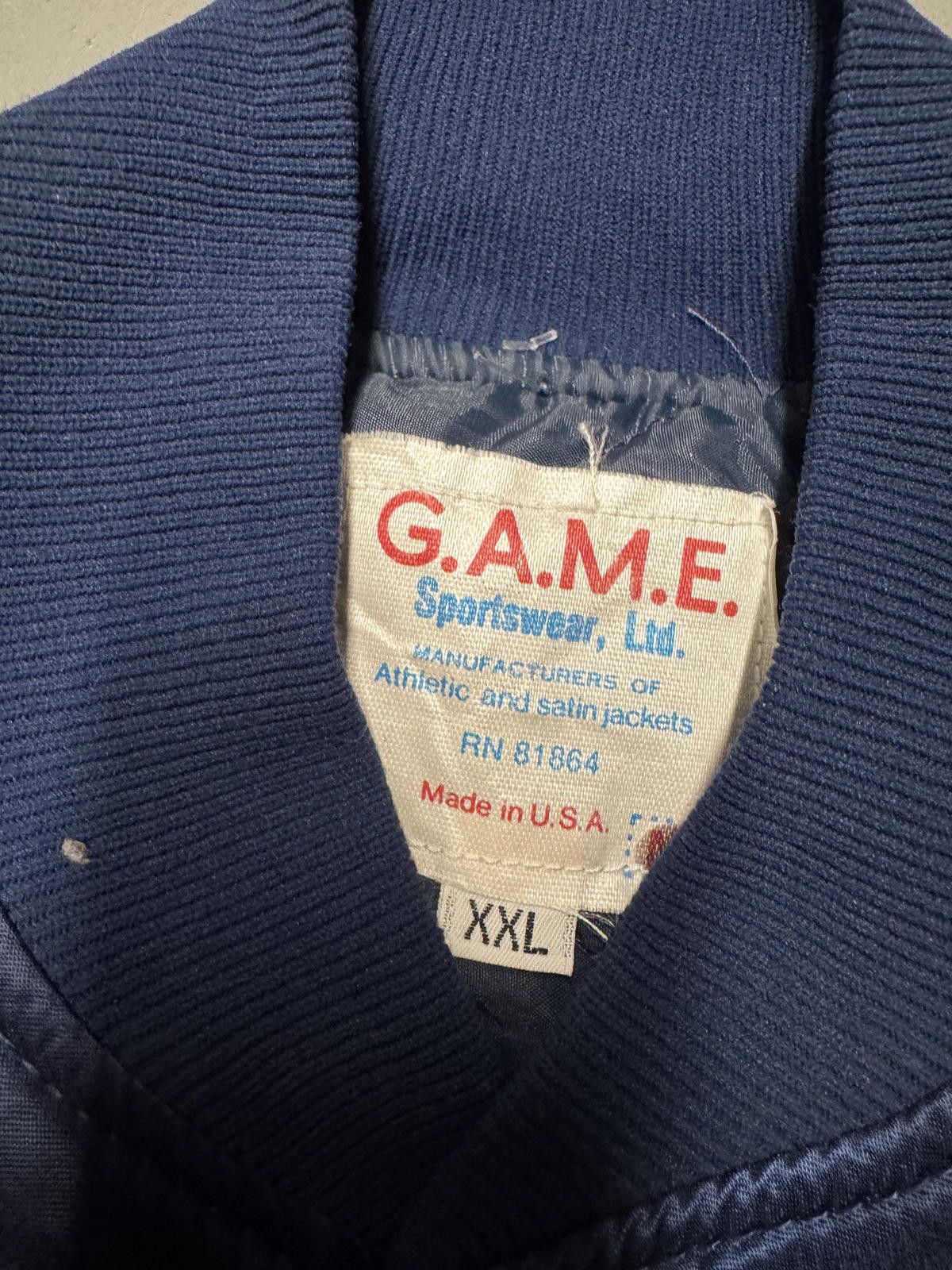 The Game Trotters Softball Club Championship Jacket - Navy Blue Size US XXL / EU 58 / 5 - 6 Thumbnail